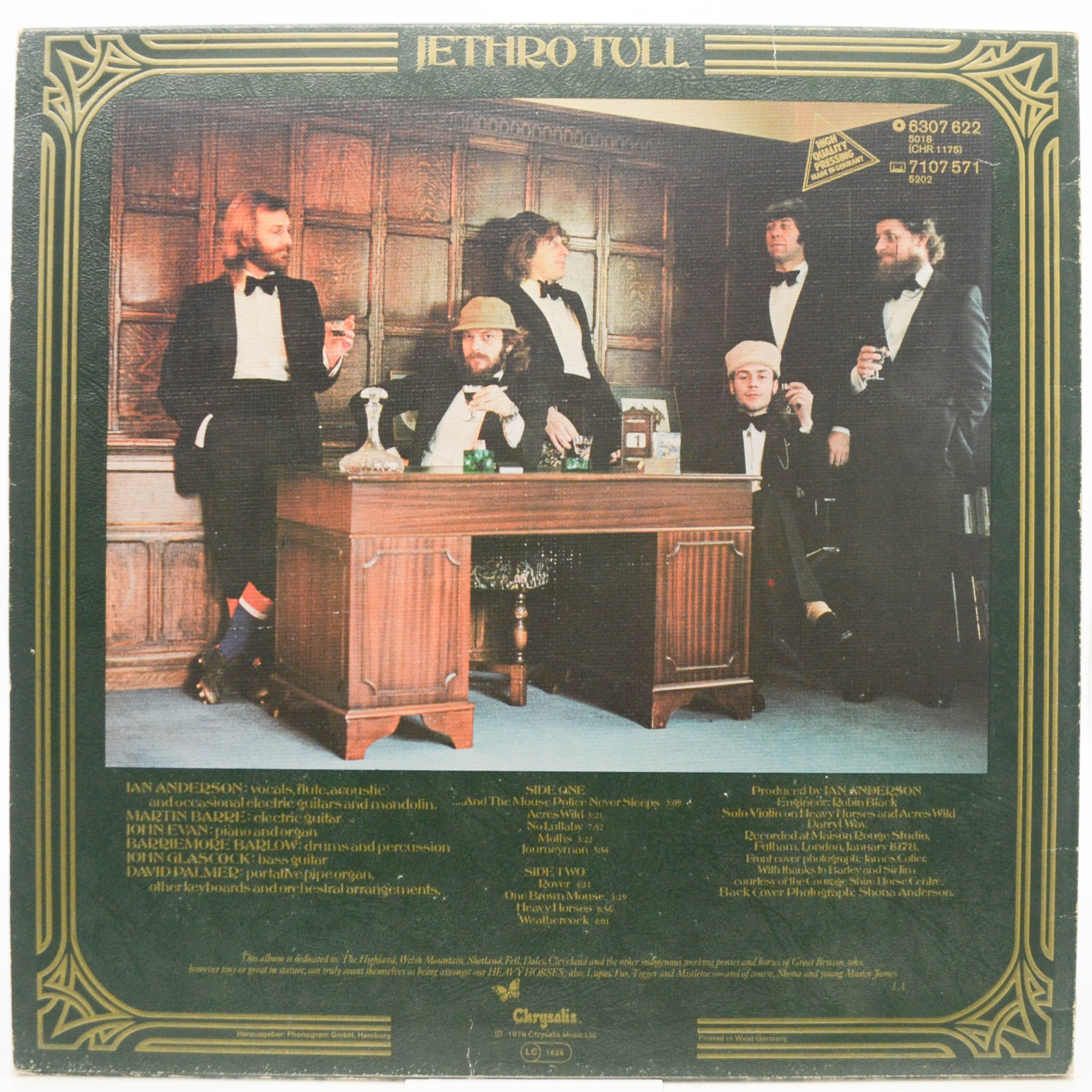 Jethro Tull — Heavy Horses, 1978