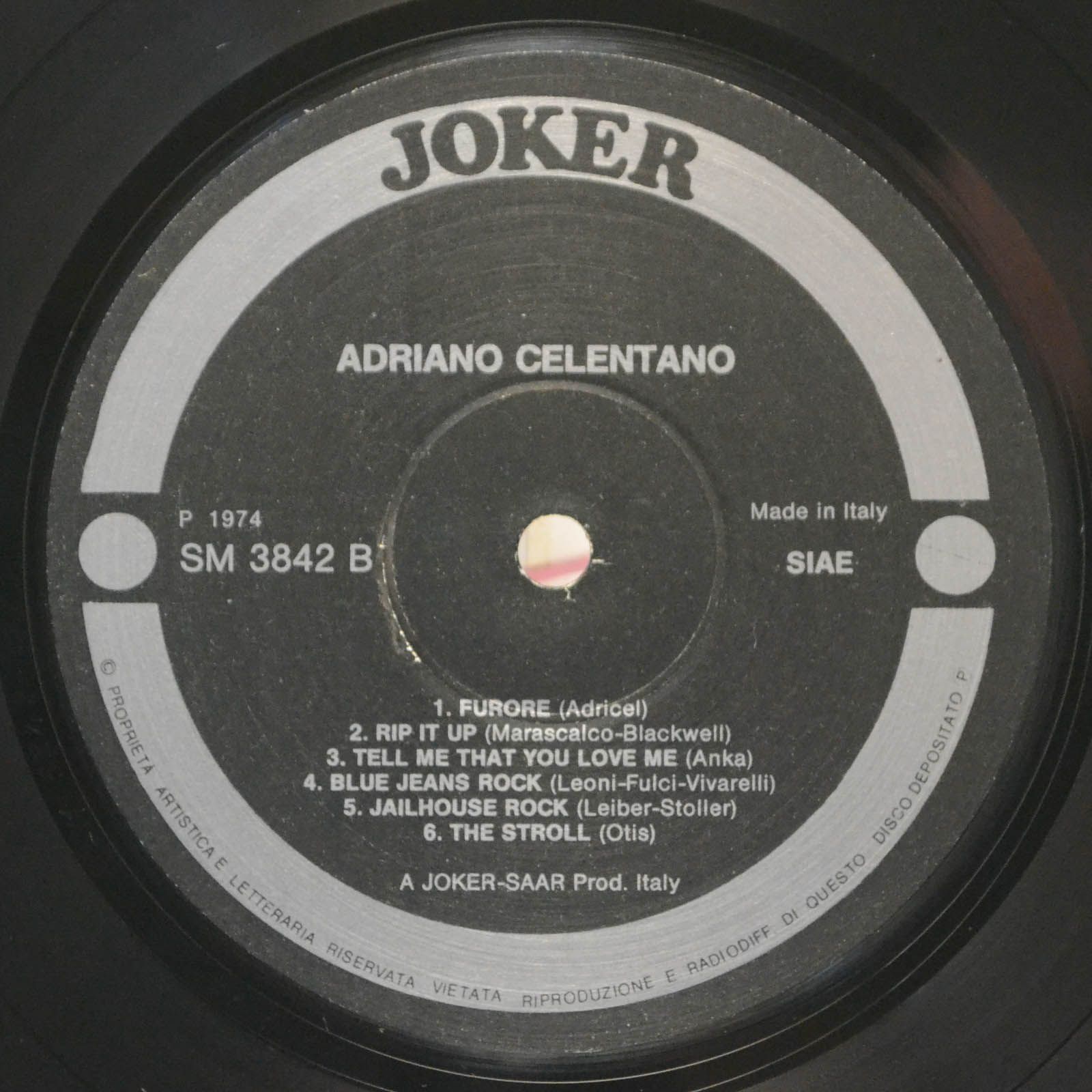Adriano Celentano — I Supersuccessi (Italy), 1974