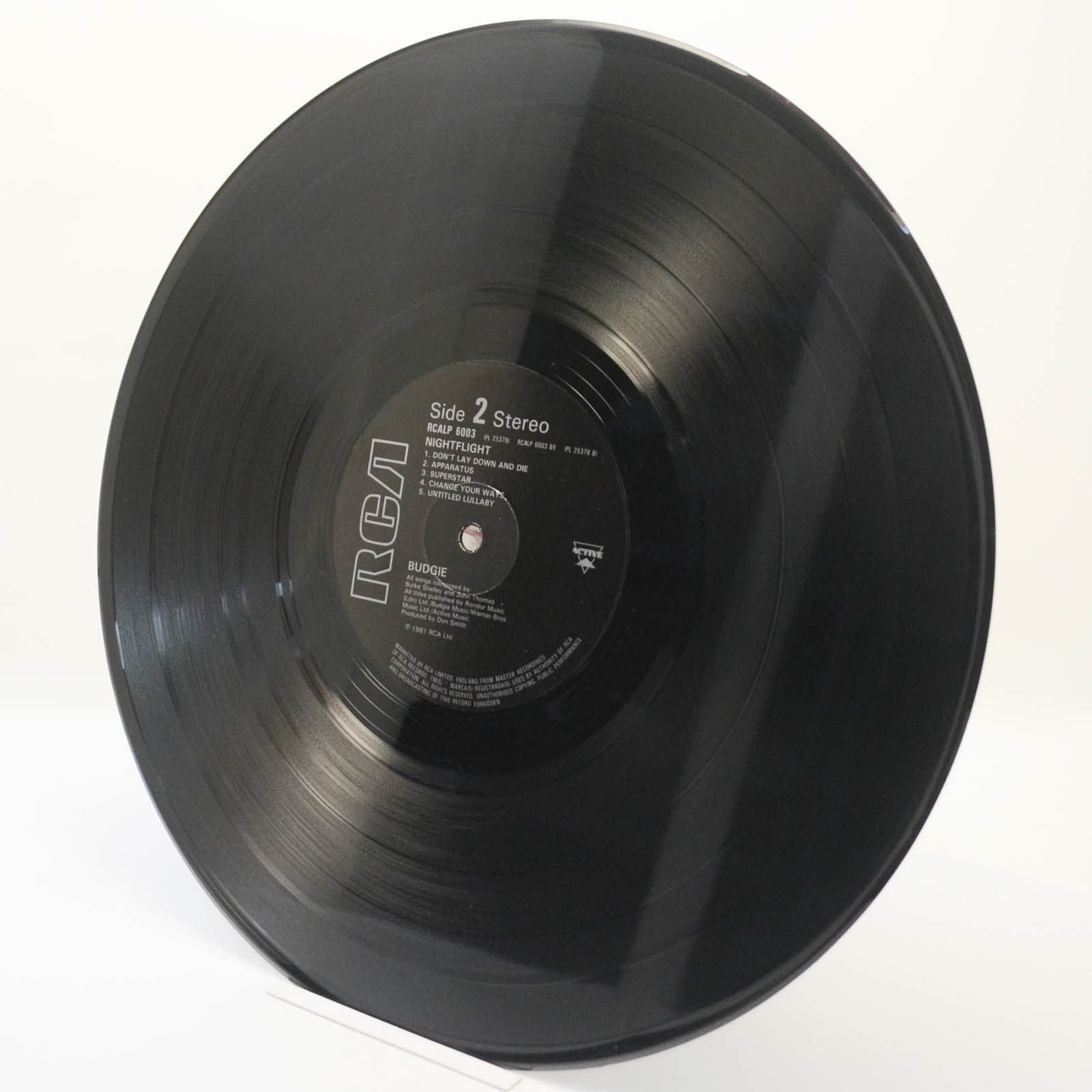 Budgie — Nightflight (UK), 1981