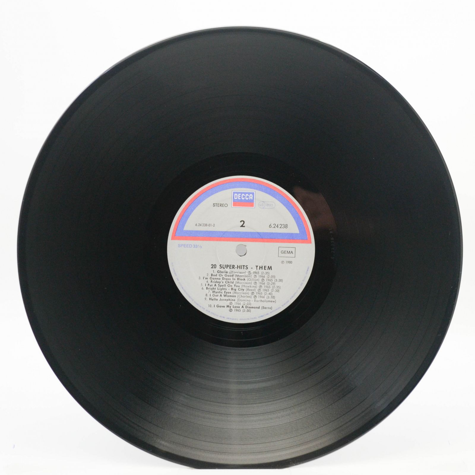 Them — 20 Super Hits By Them, 1980