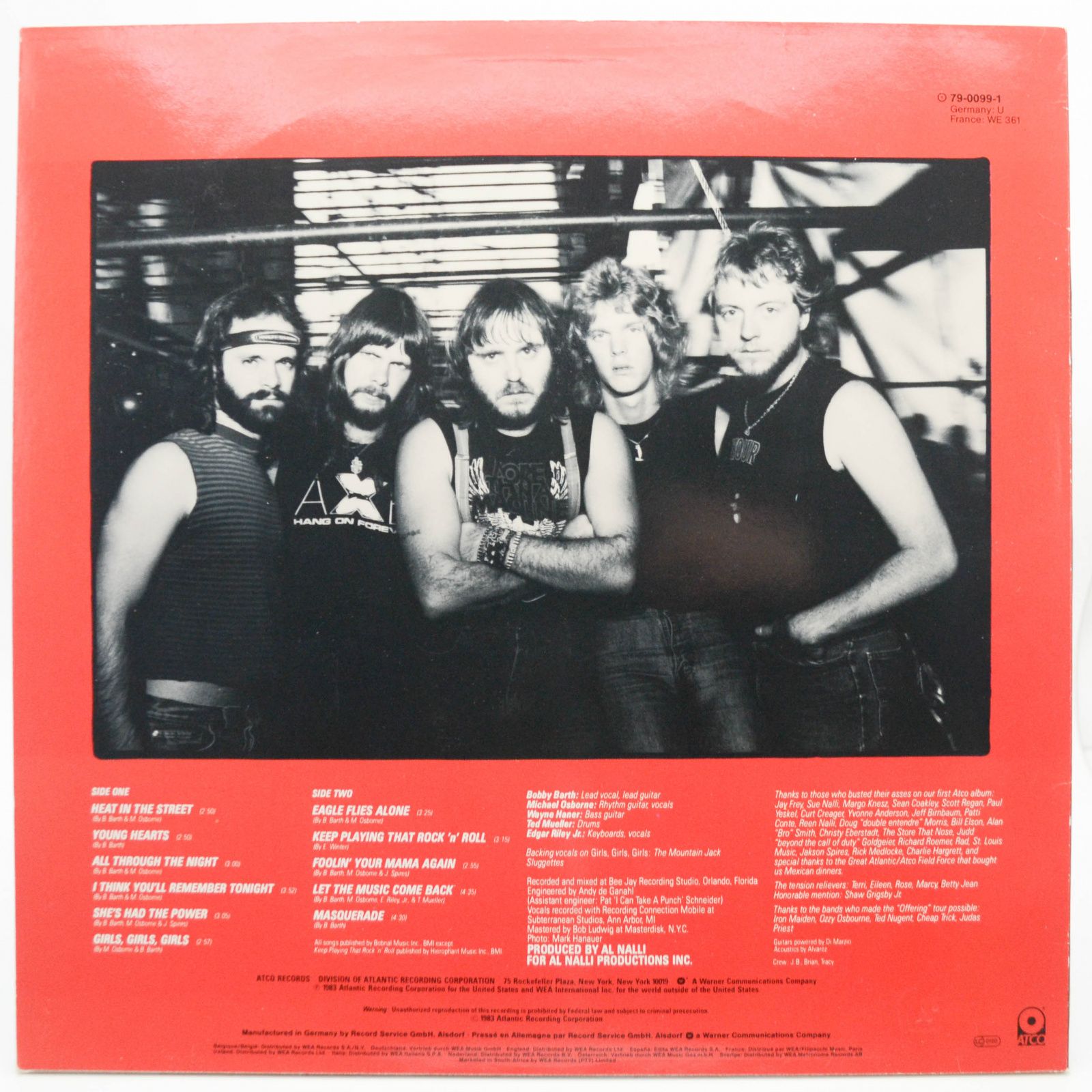 Axe — Nemesis, 1983