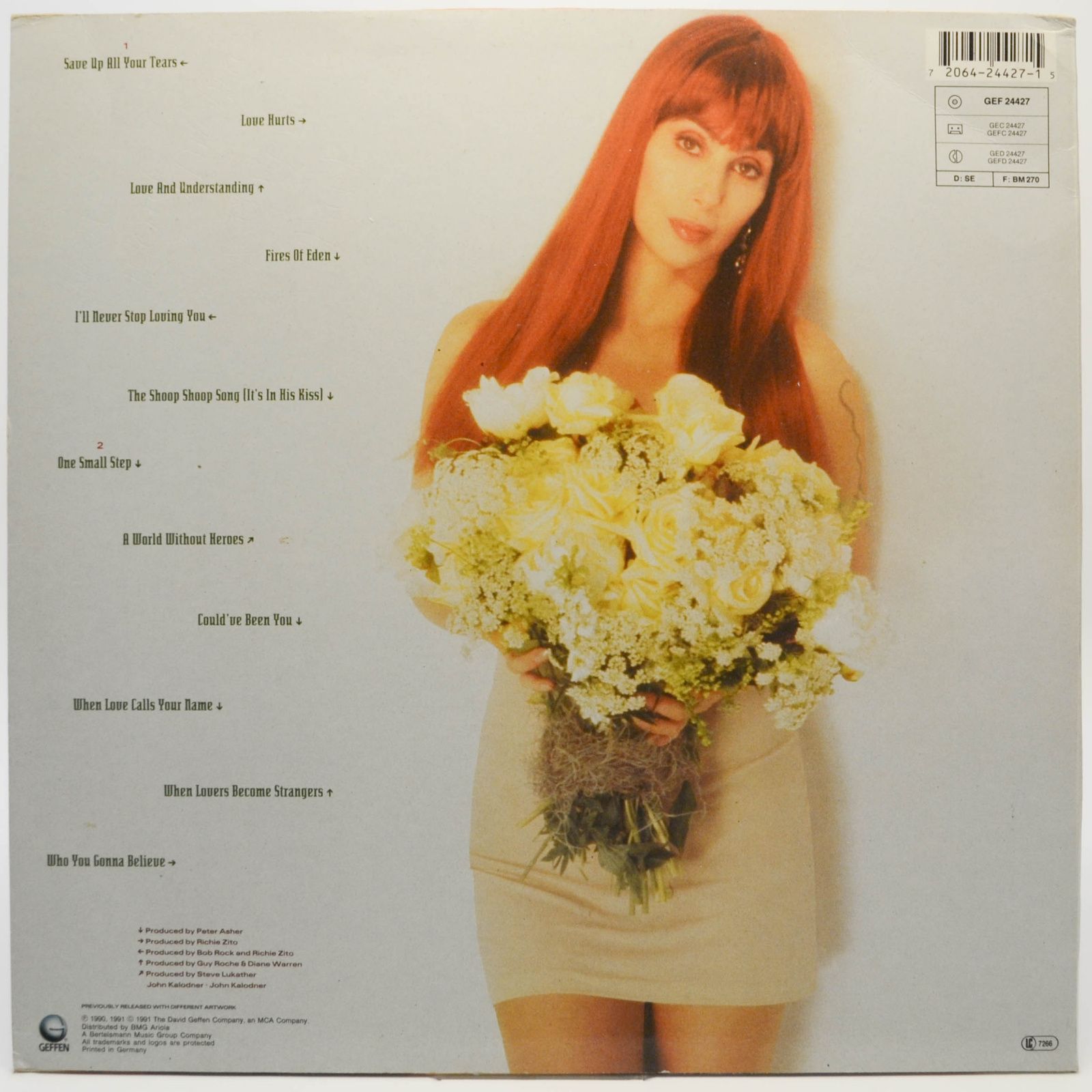 Cher — Love Hurts, 1991