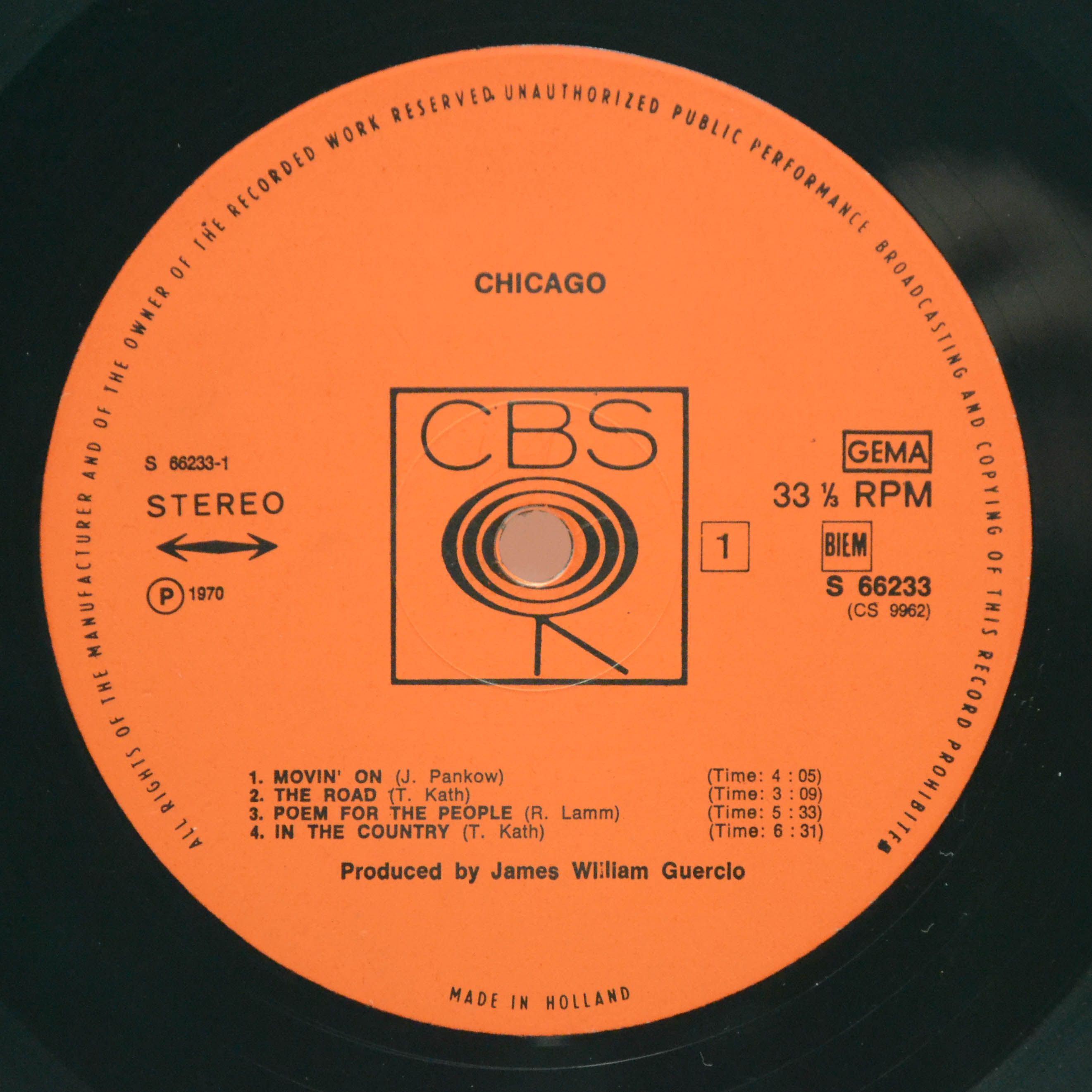 Chicago — Chicago (2LP), 1970