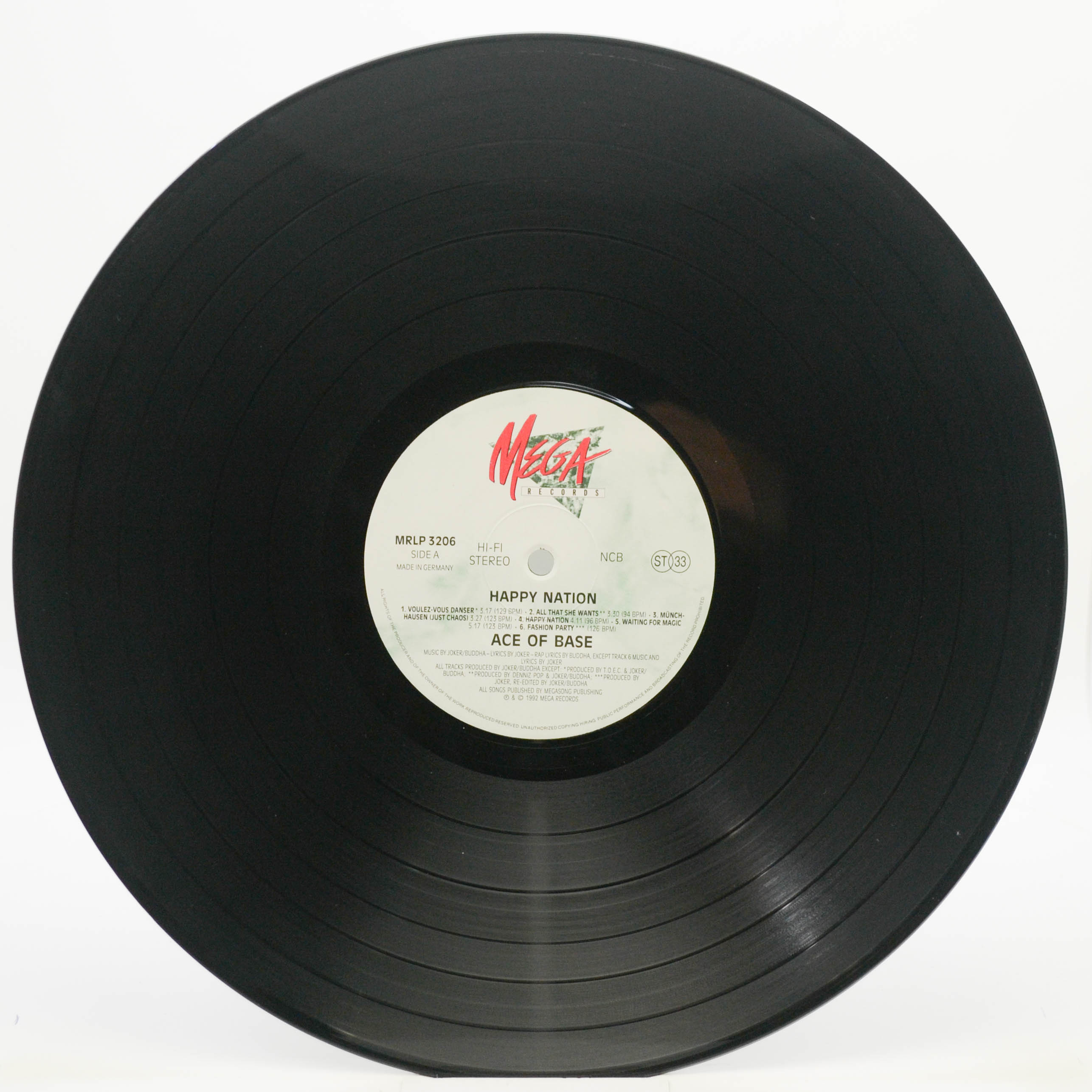 Ace Of Base — Happy Nation, 1992