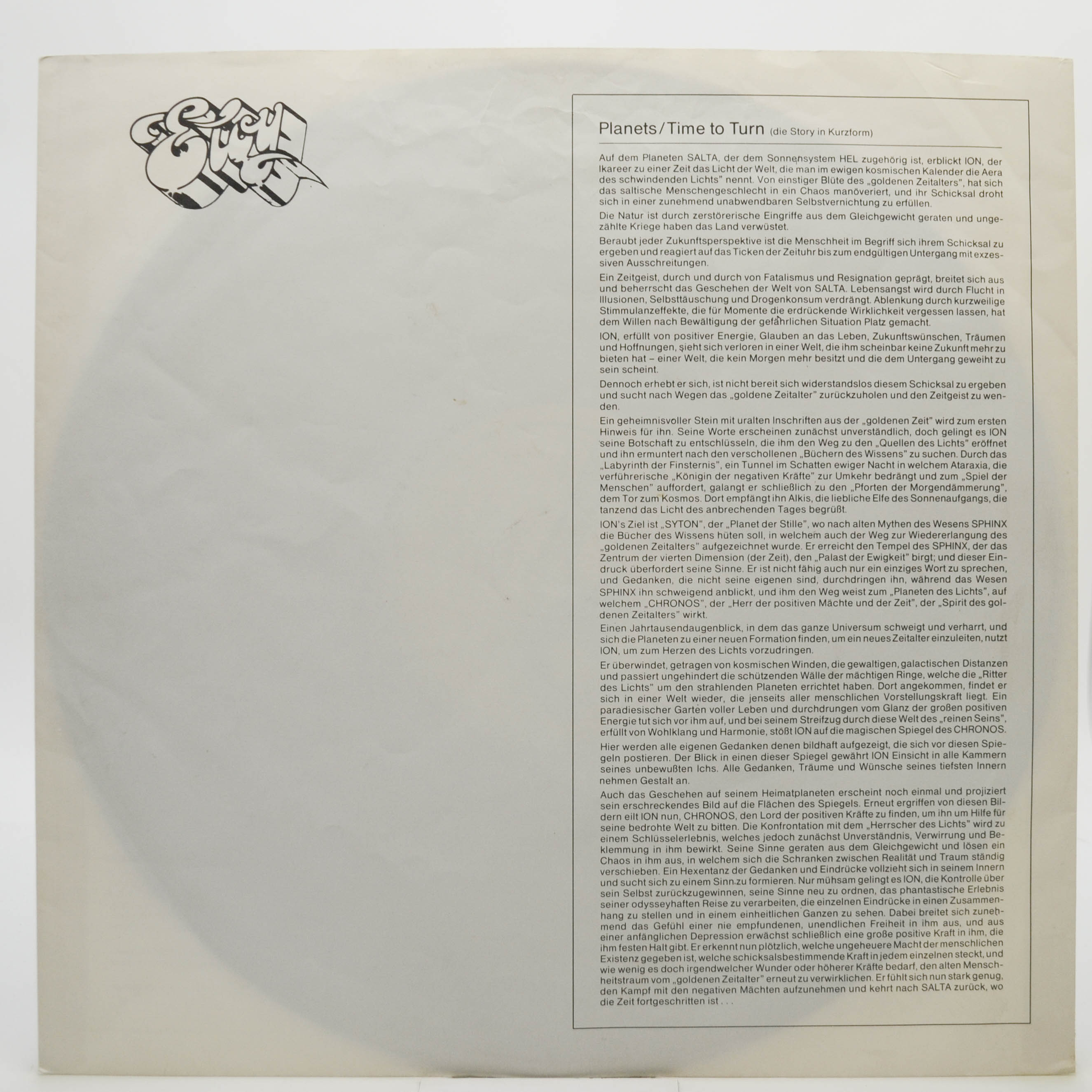 Eloy — Time To Turn, 1982