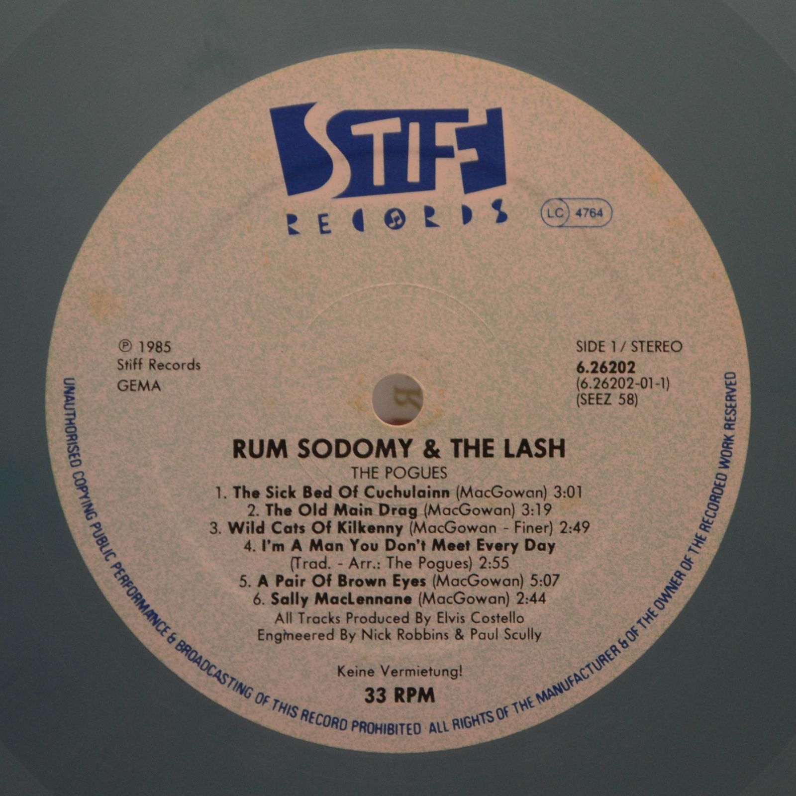 Pogues — Rum Sodomy & The Lash, 1985