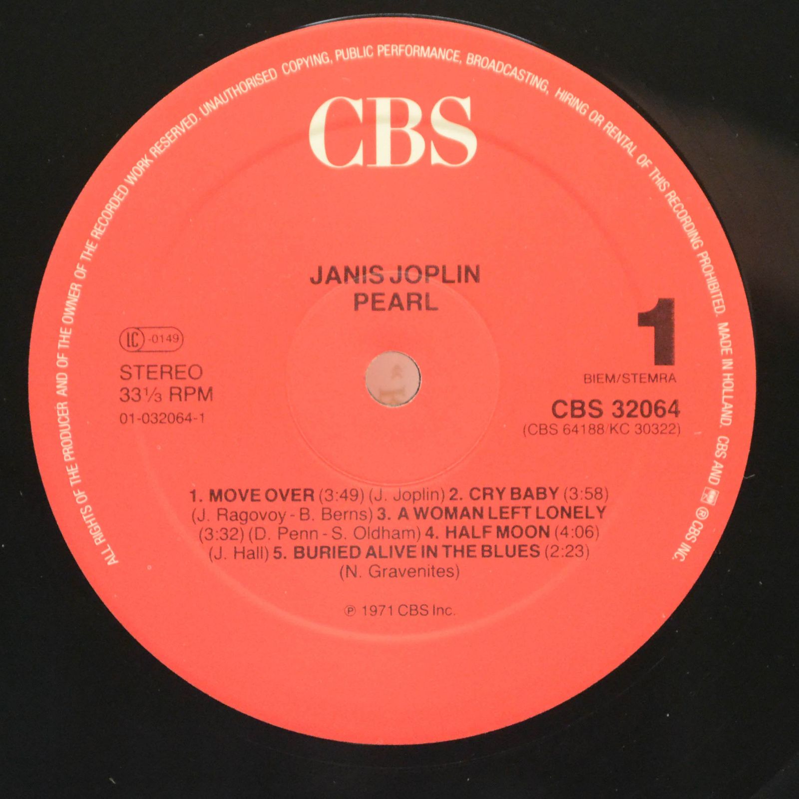 Janis Joplin — Pearl, 1971