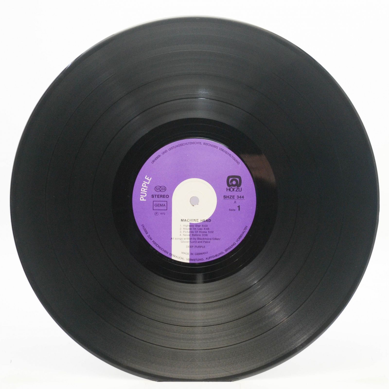 Deep Purple — Machine Head (poster), 1972