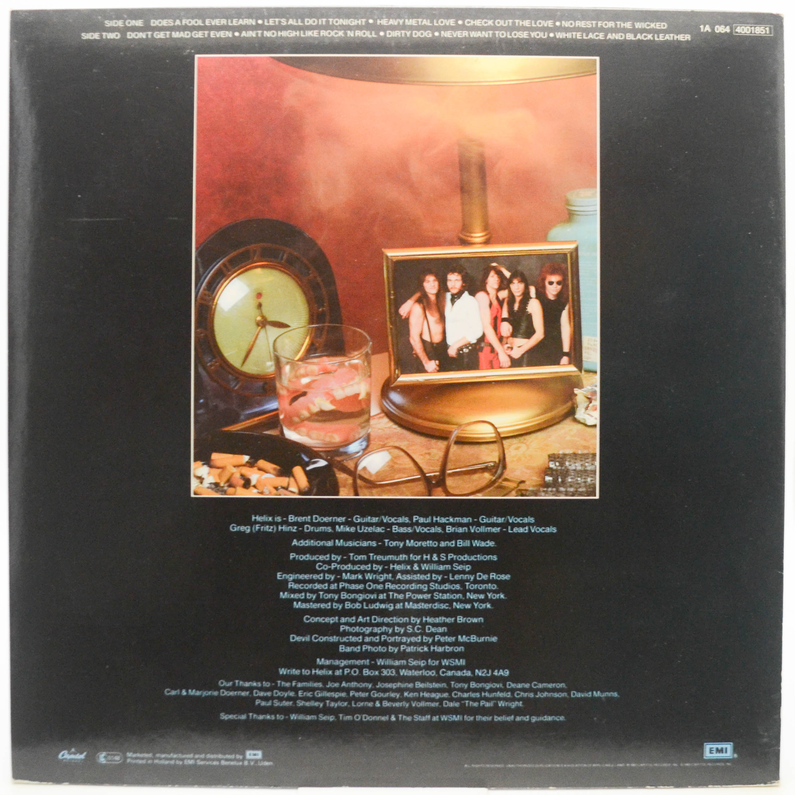 Helix — No Rest For The Wicked, 1983