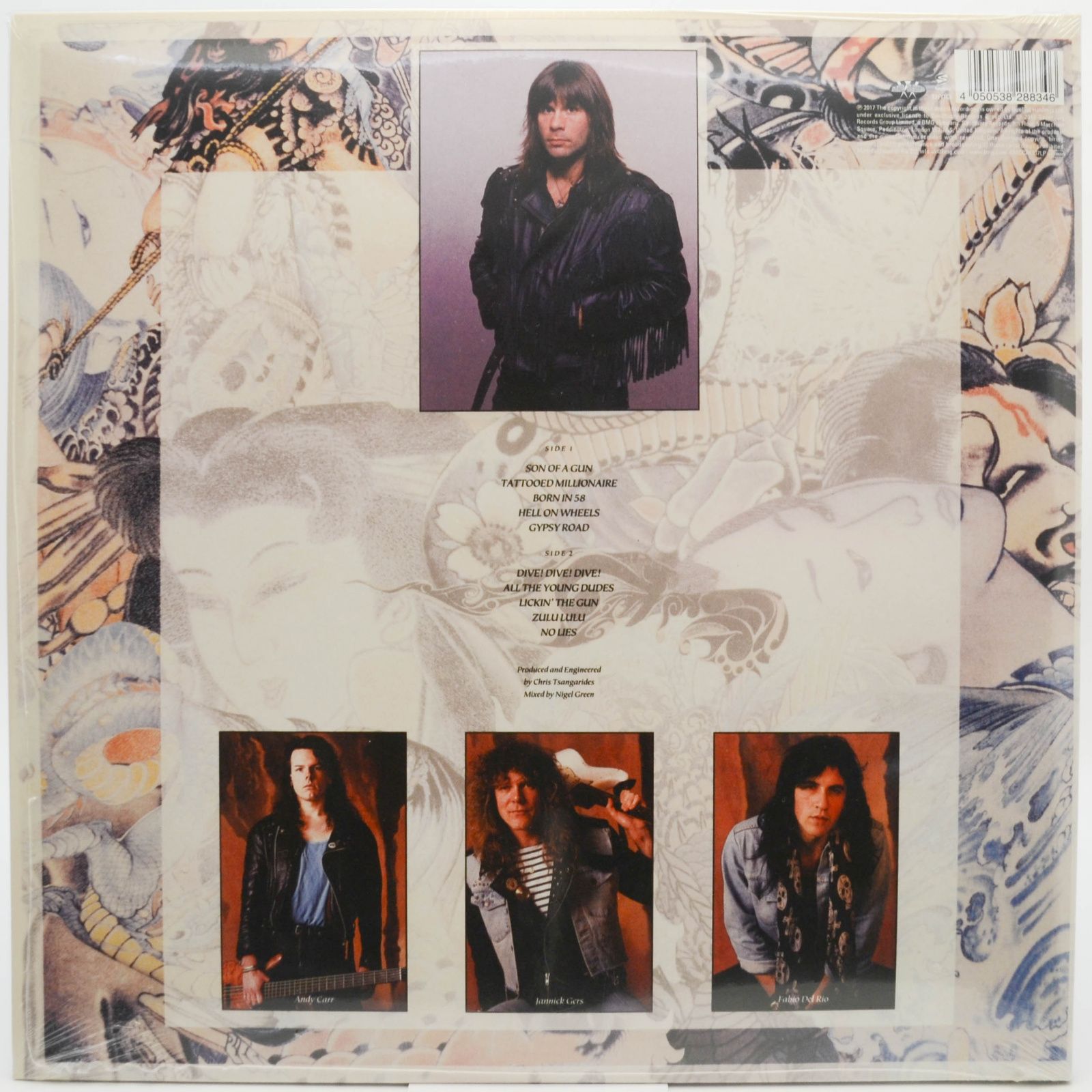 Bruce Dickinson — Tattooed Millionaire, 1990