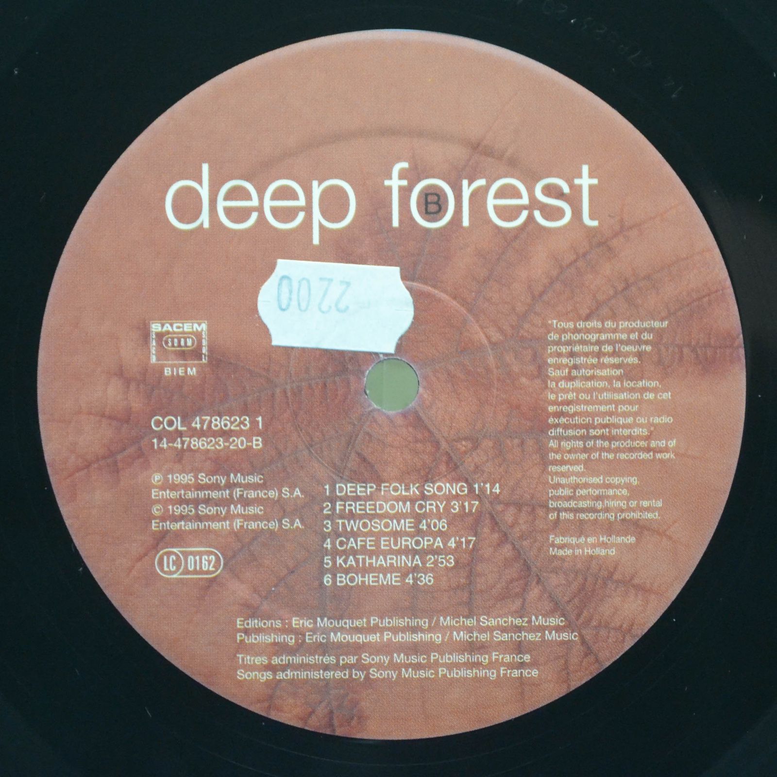 Deep Forest — Boheme, 1995