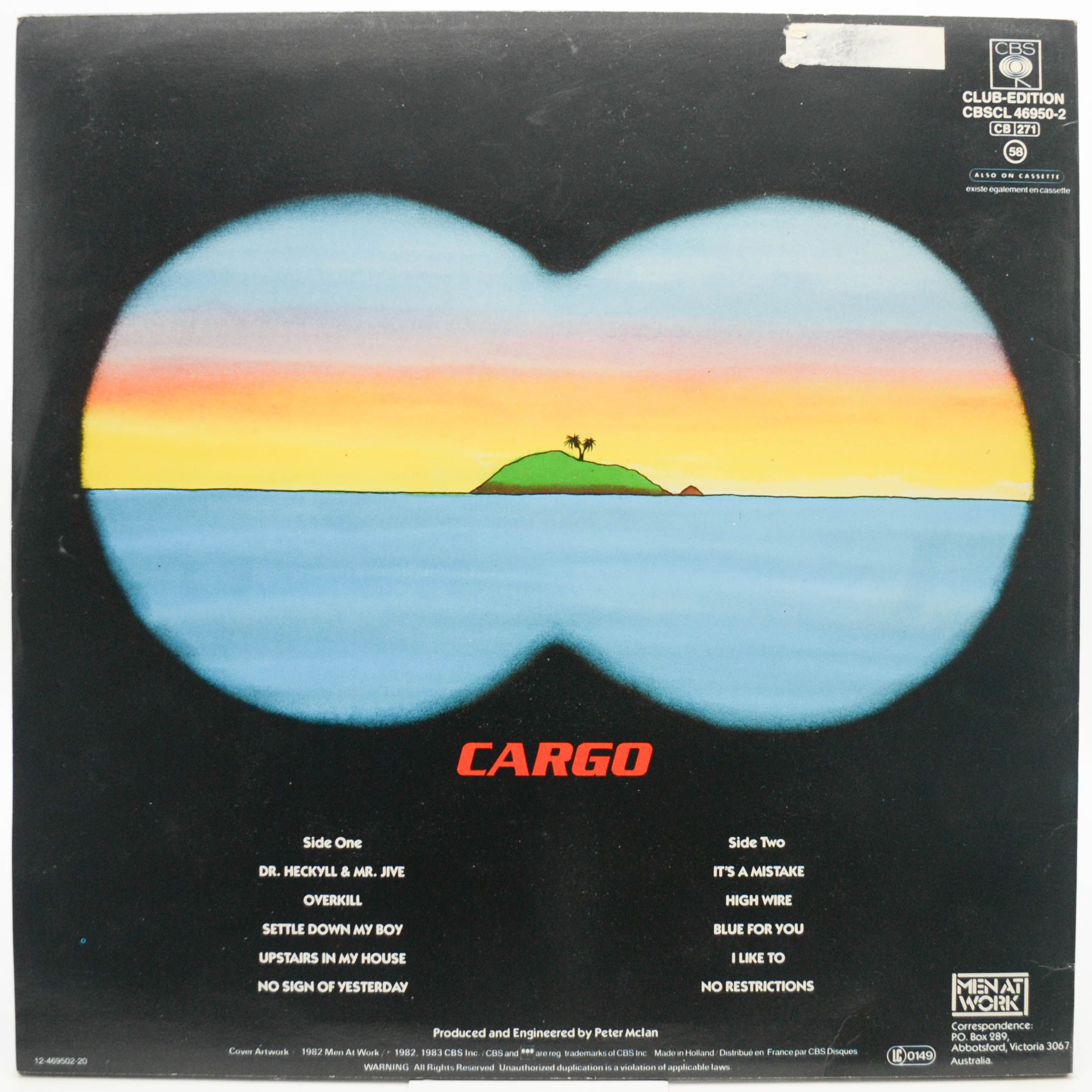 Men At Work — Cargo, 1983