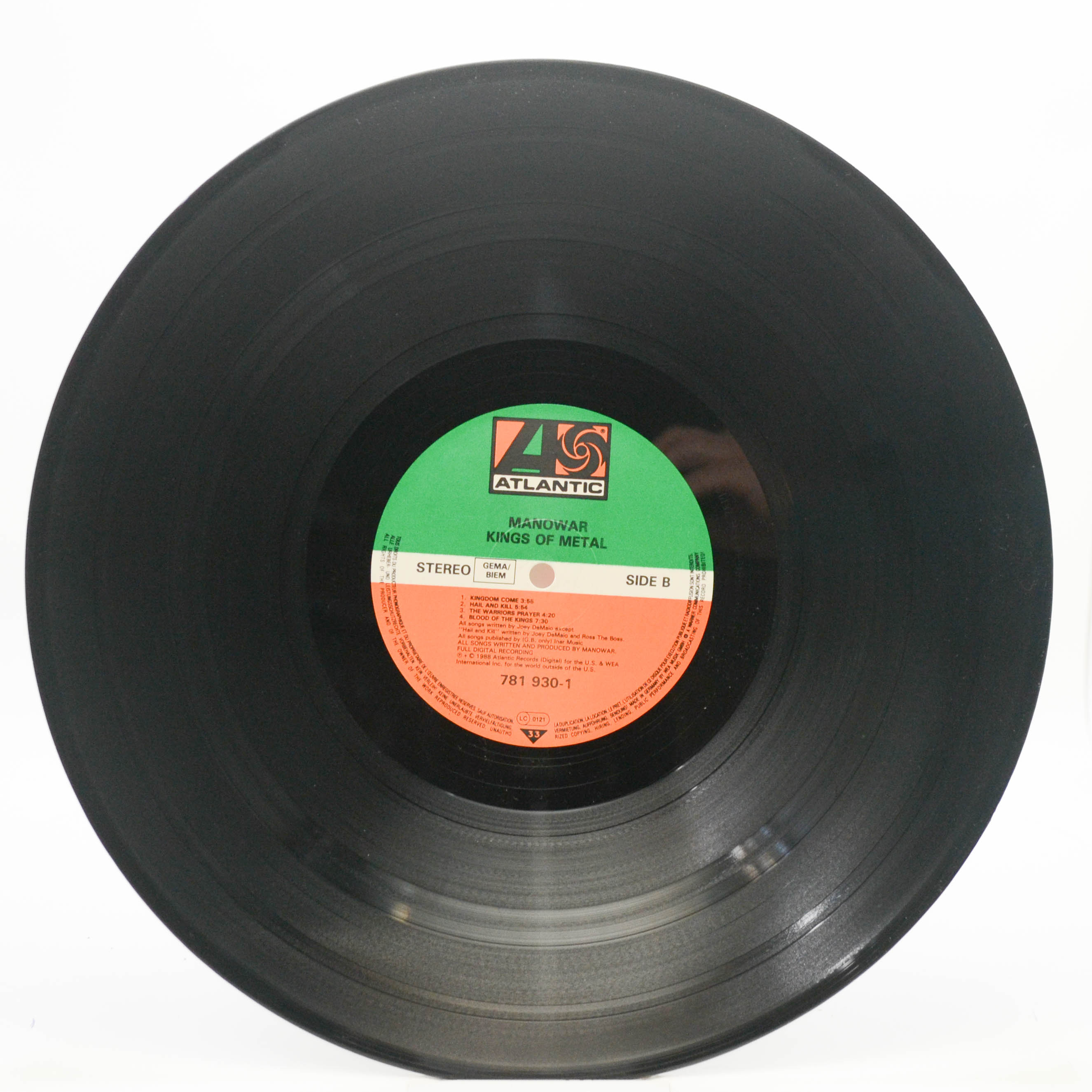 Manowar — Kings Of Metal, 1988