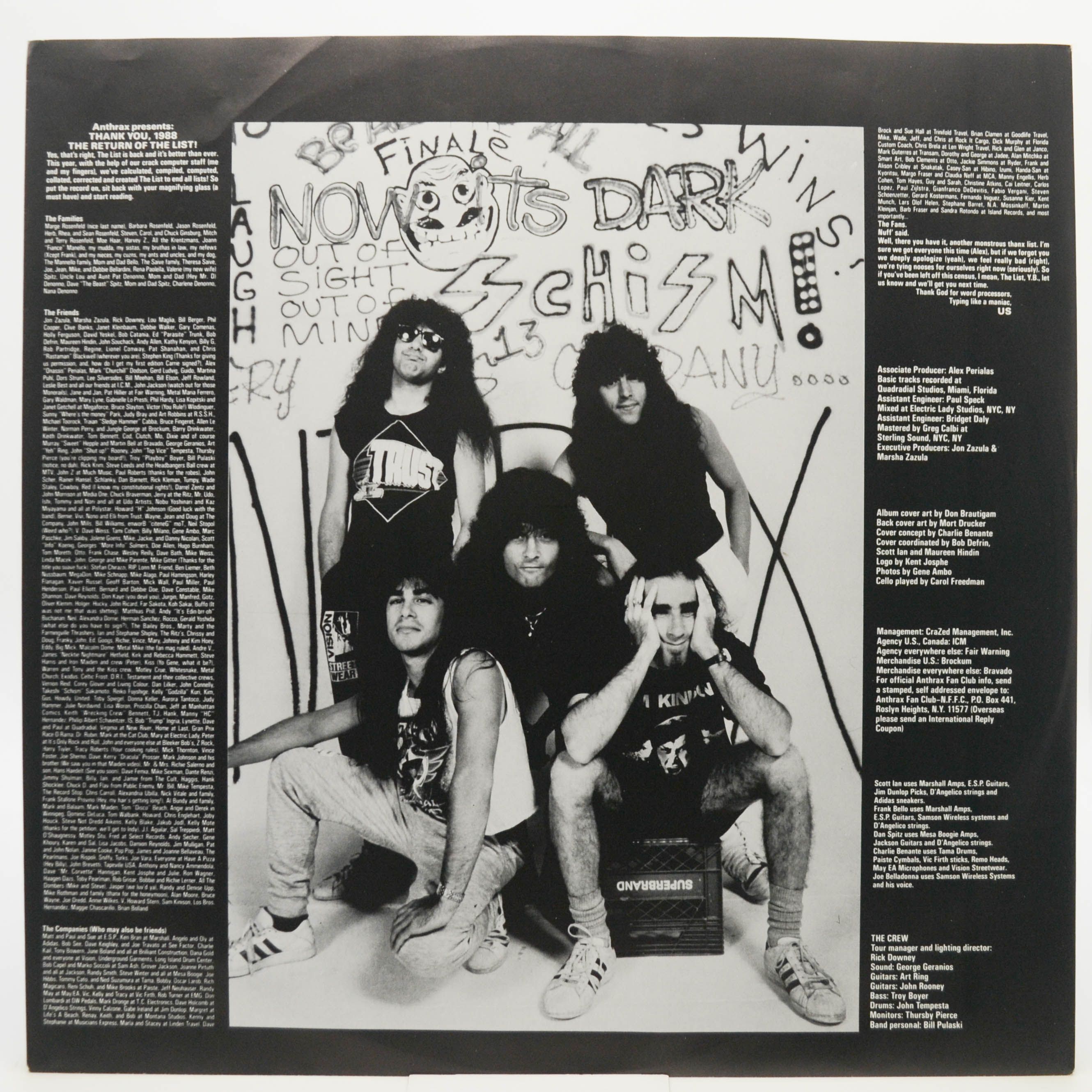 Anthrax — State Of Euphoria, 1988