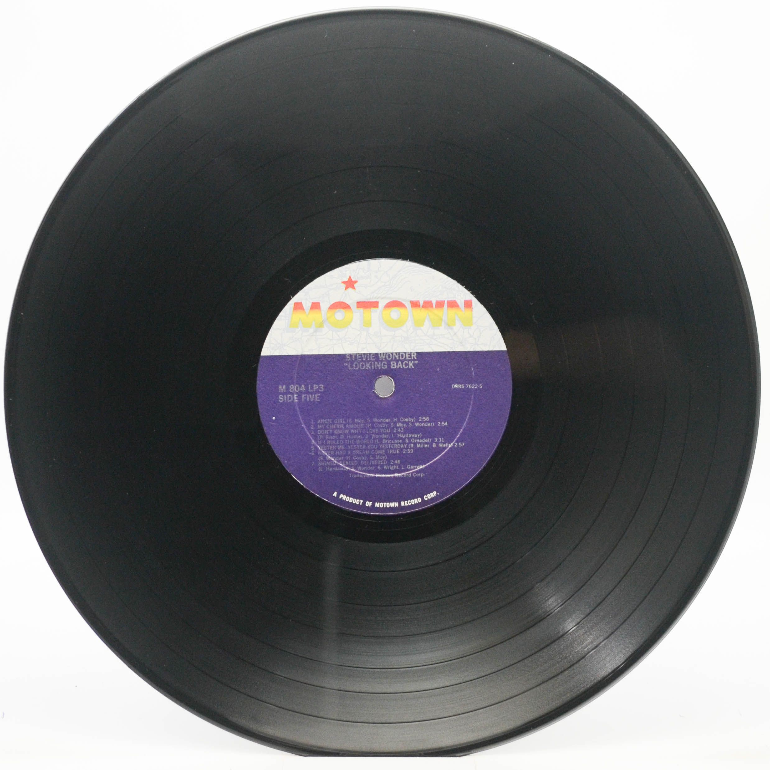 Stevie Wonder — Looking Back (3LP, USA), 1974