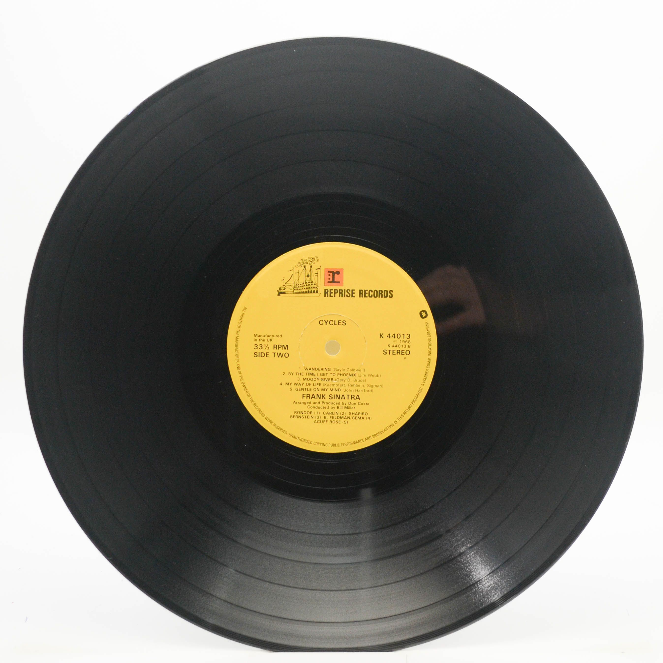 Frank Sinatra — Cycles (UK), 1968