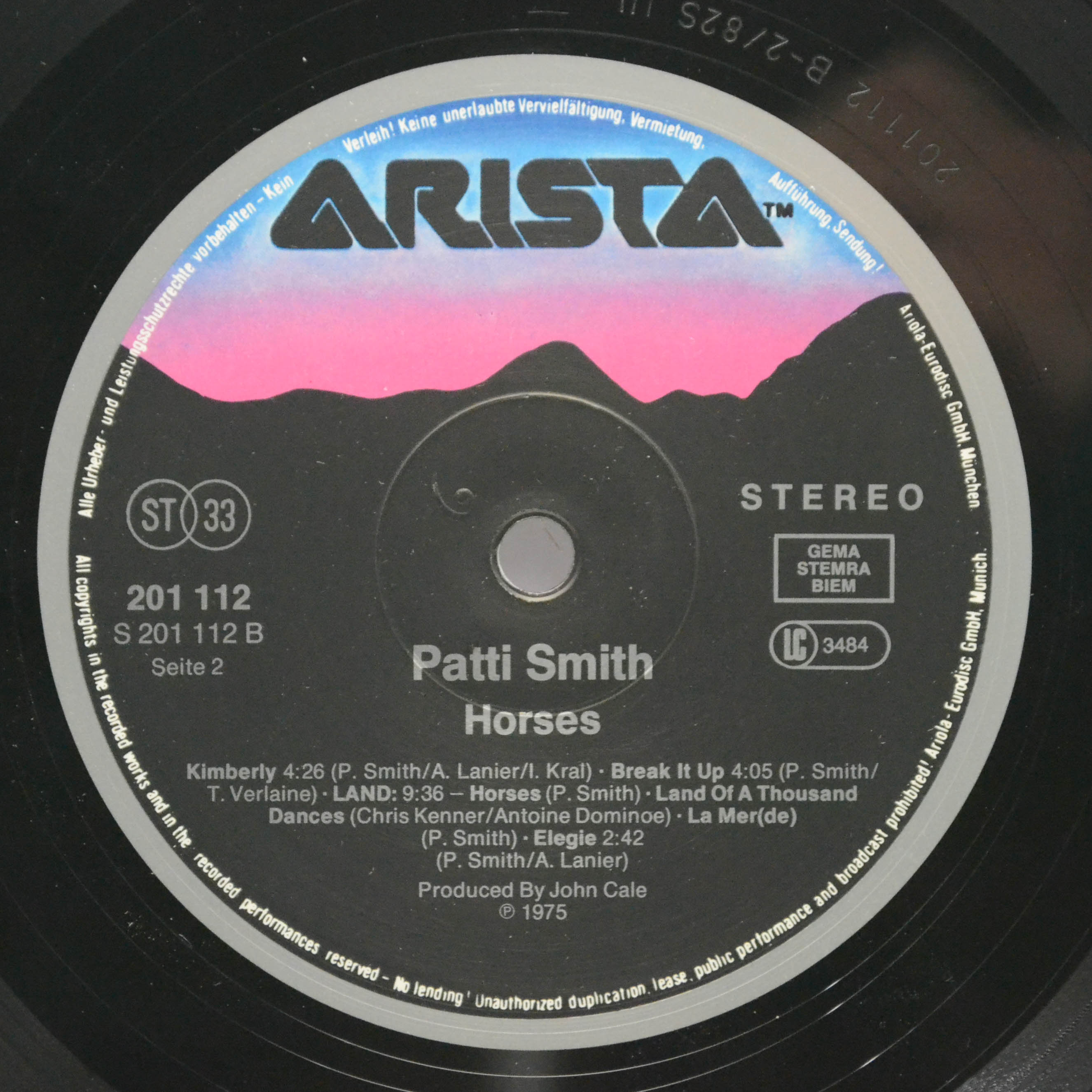 Patti Smith — Horses, 1975