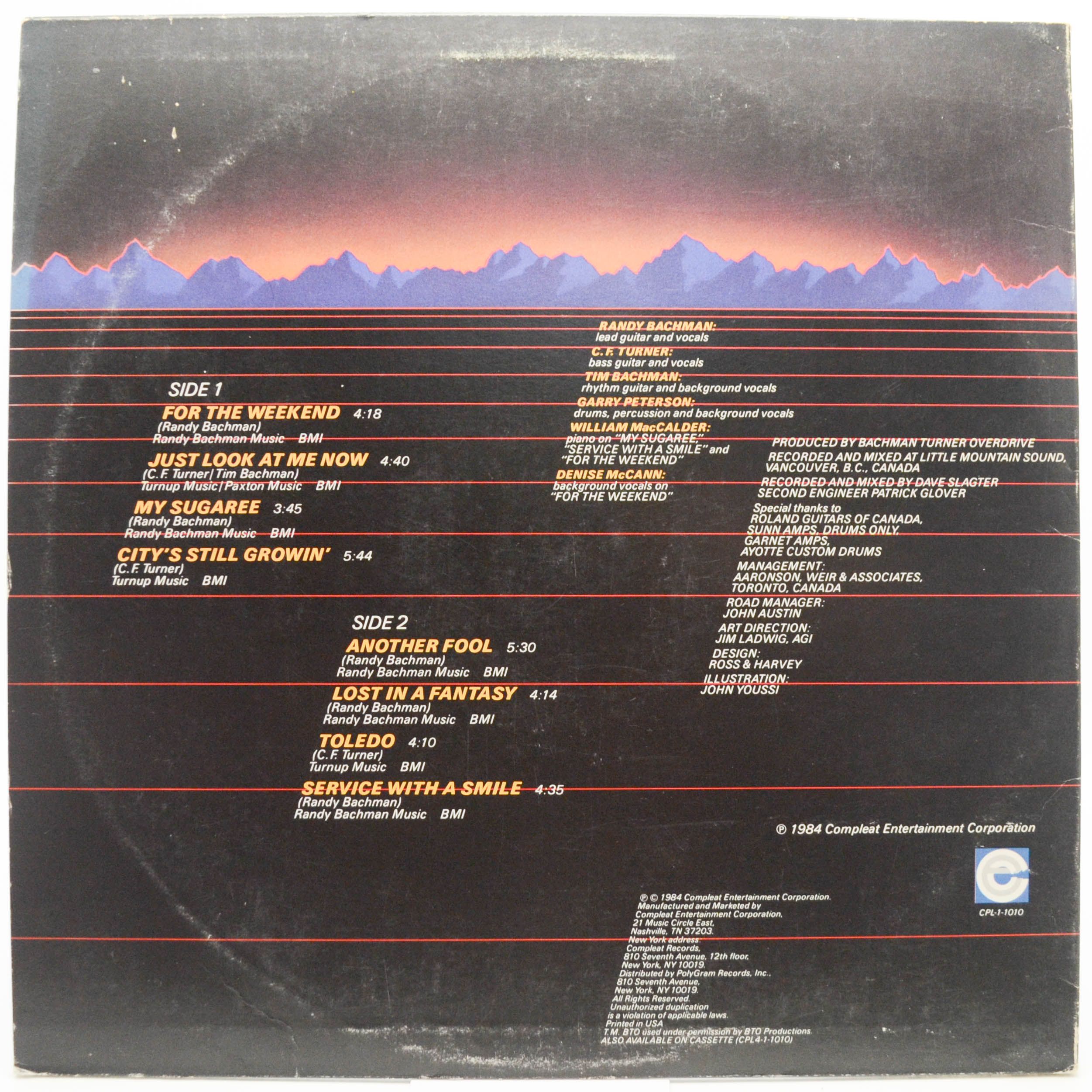 Bachman-Turner Overdrive — BTO (USA), 1984