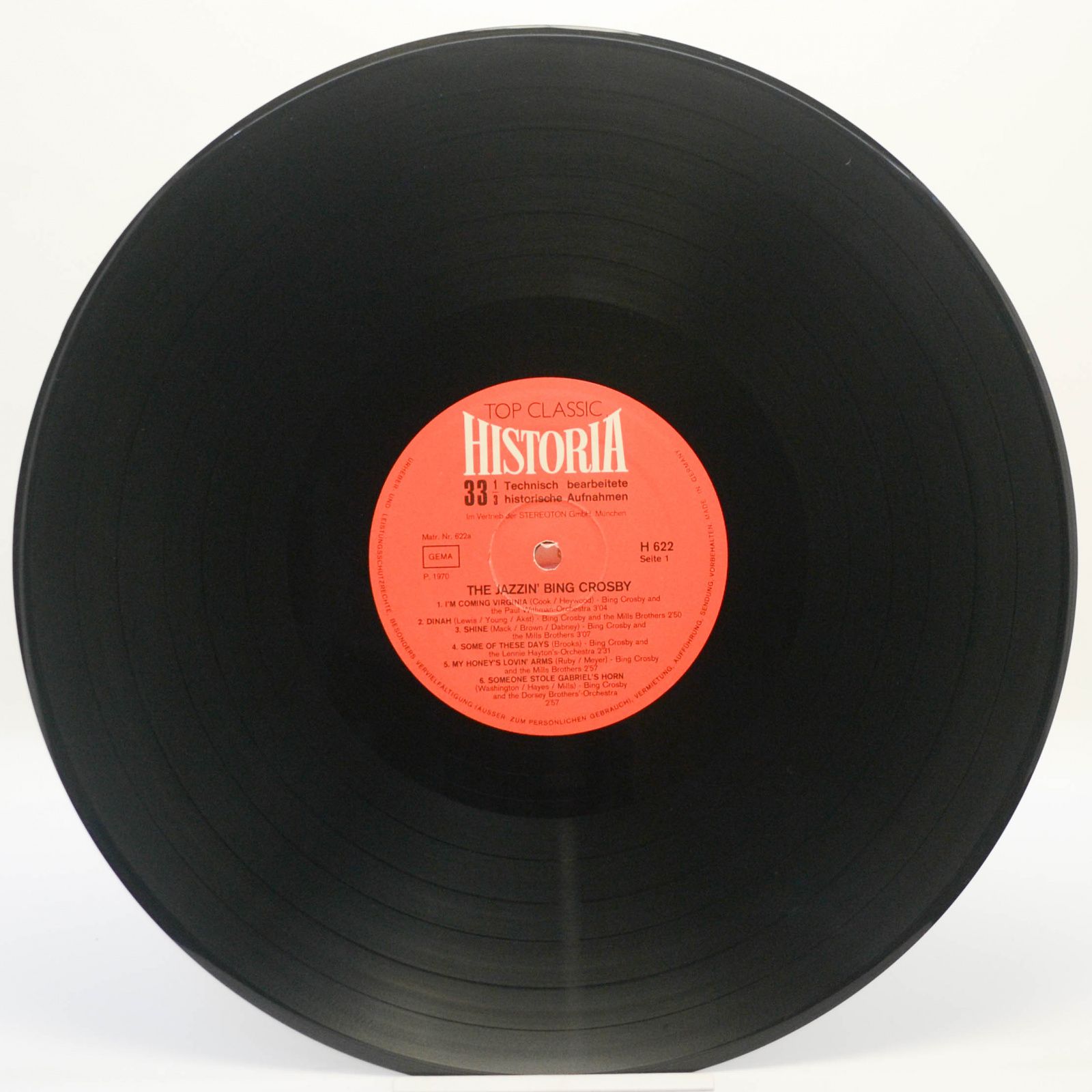 Bing Crosby — The Jazzin' Bing Crosby, 1970