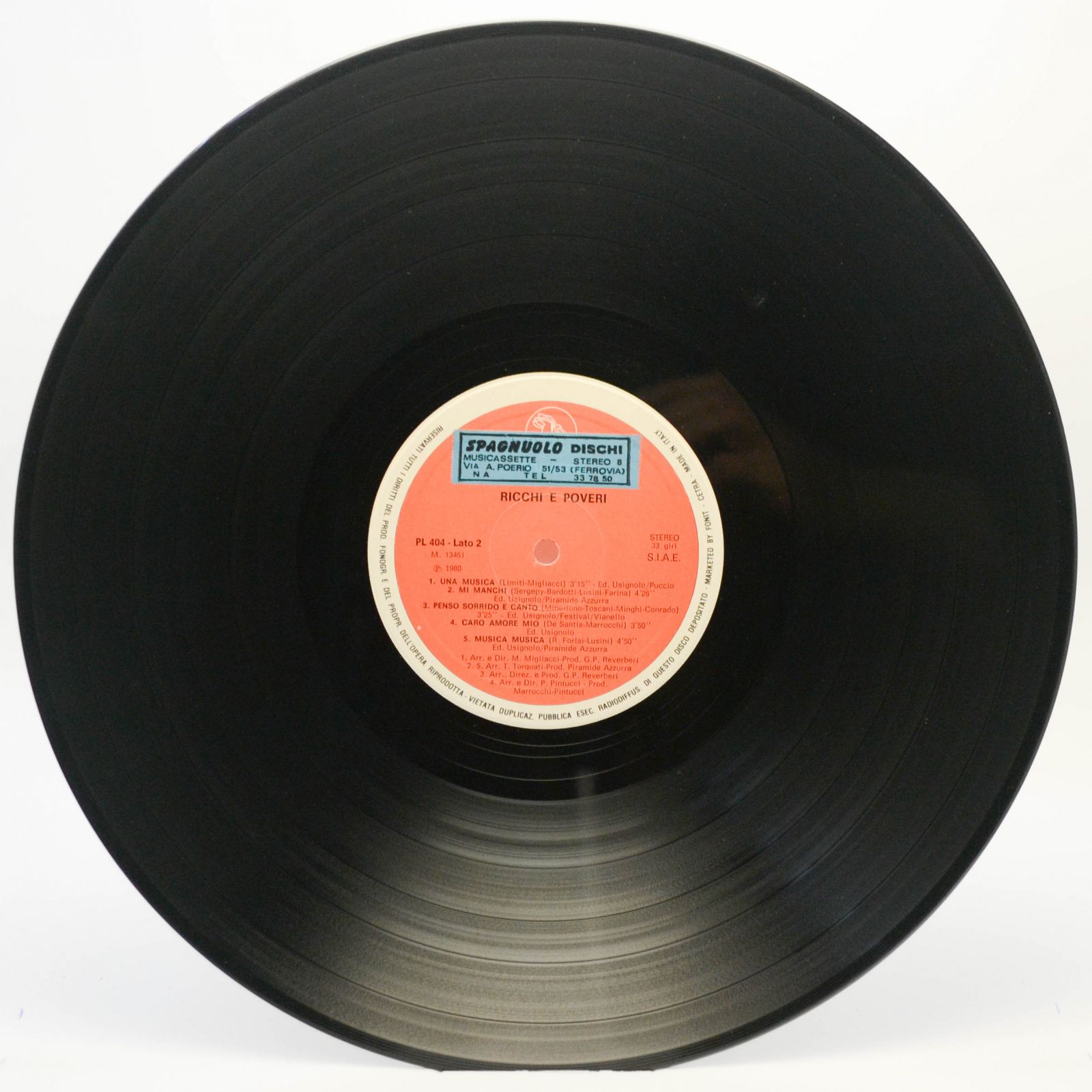 Ricchi & Poveri — Ricchi & Poveri (Italy), 1980