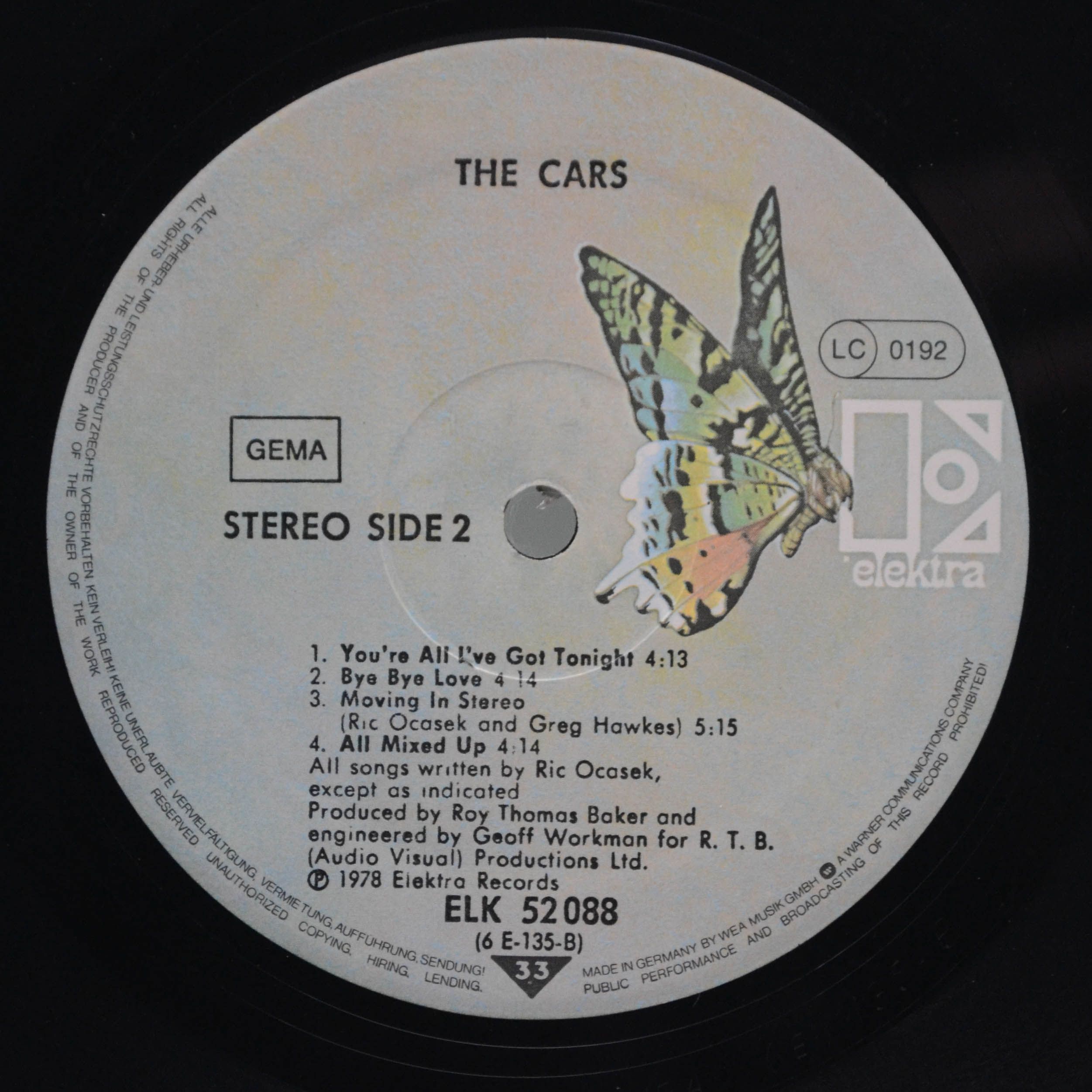 Cars — The Cars, 1978