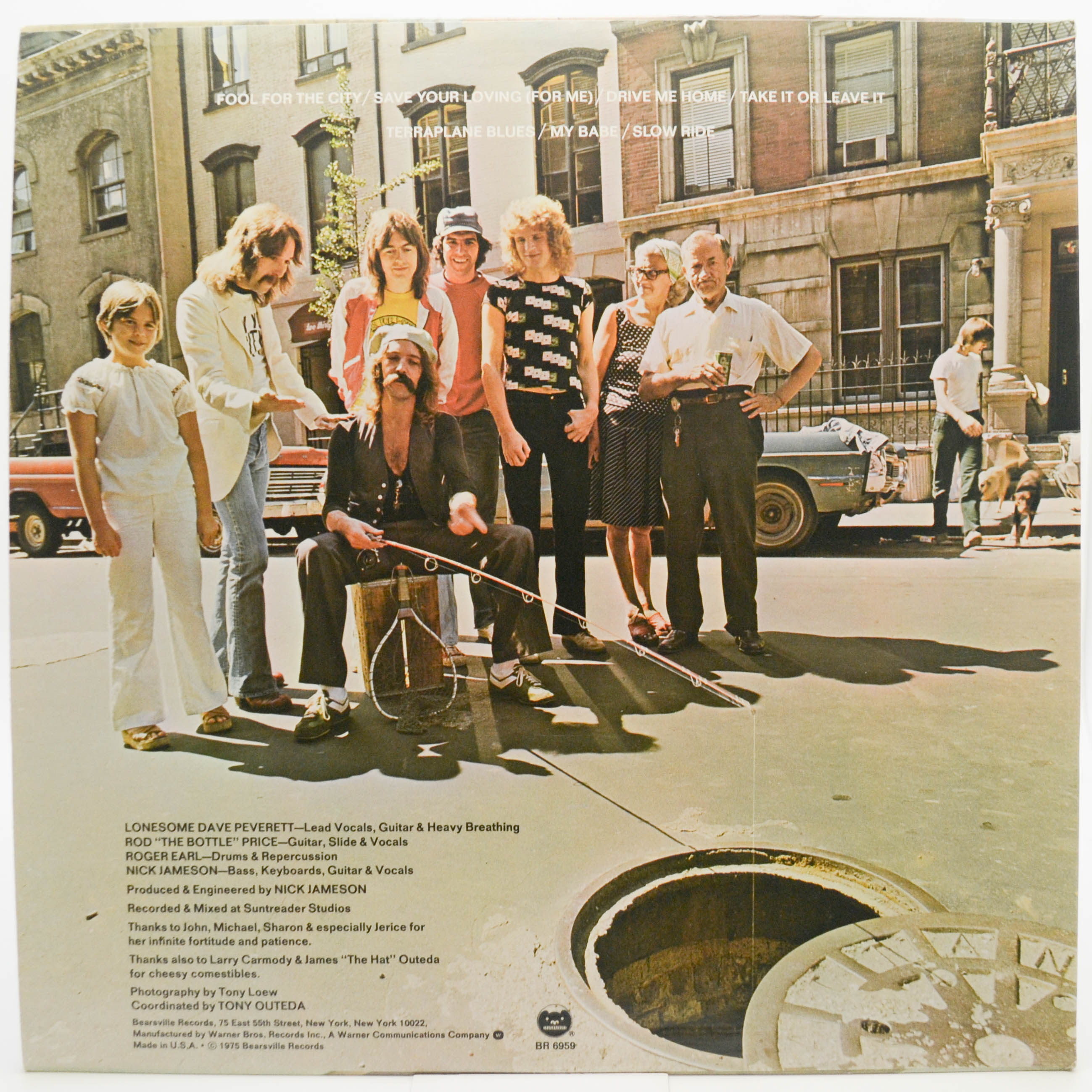 Foghat — Fool For The City (USA), 1975