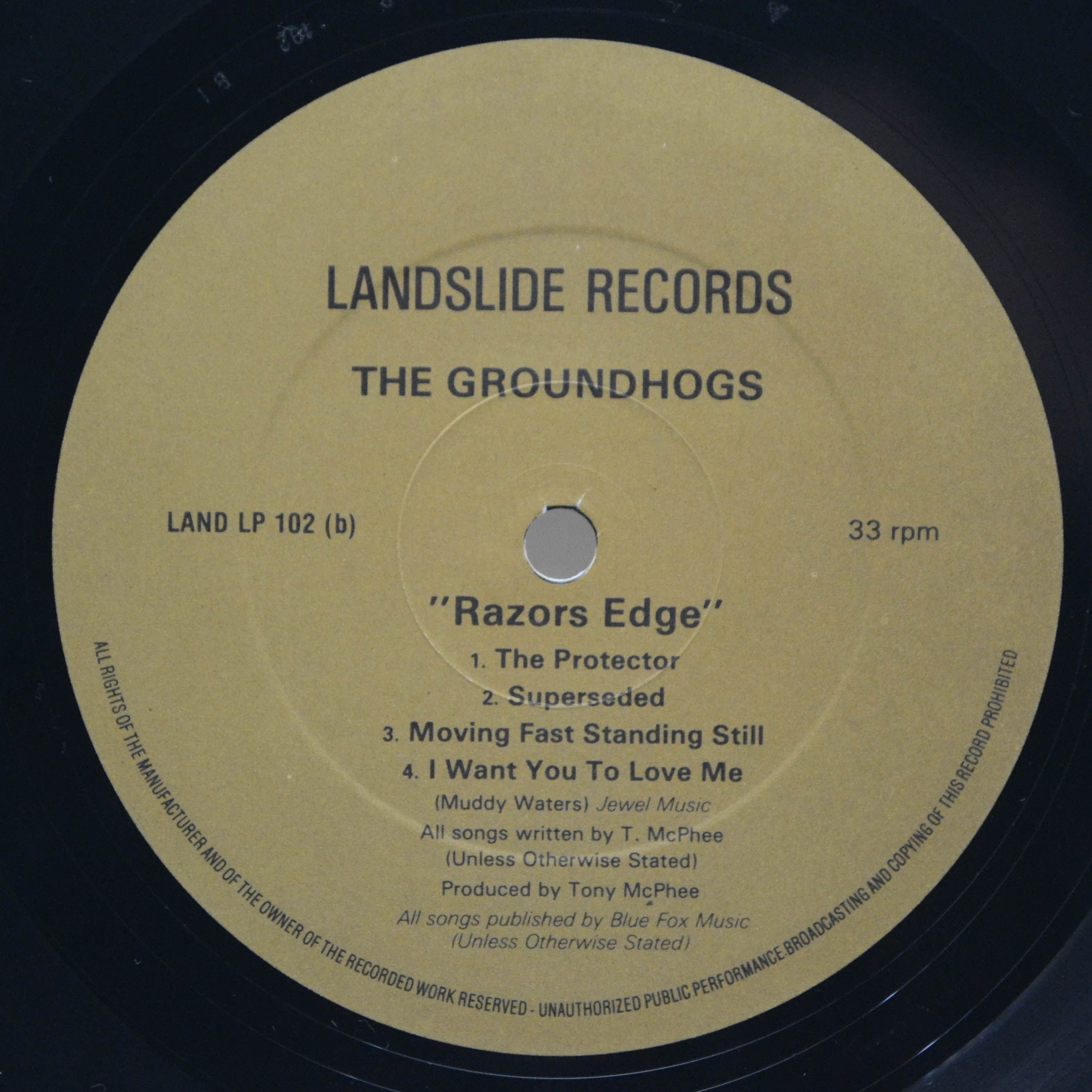 Groundhogs — Razors Edge (1-st, UK), 1985