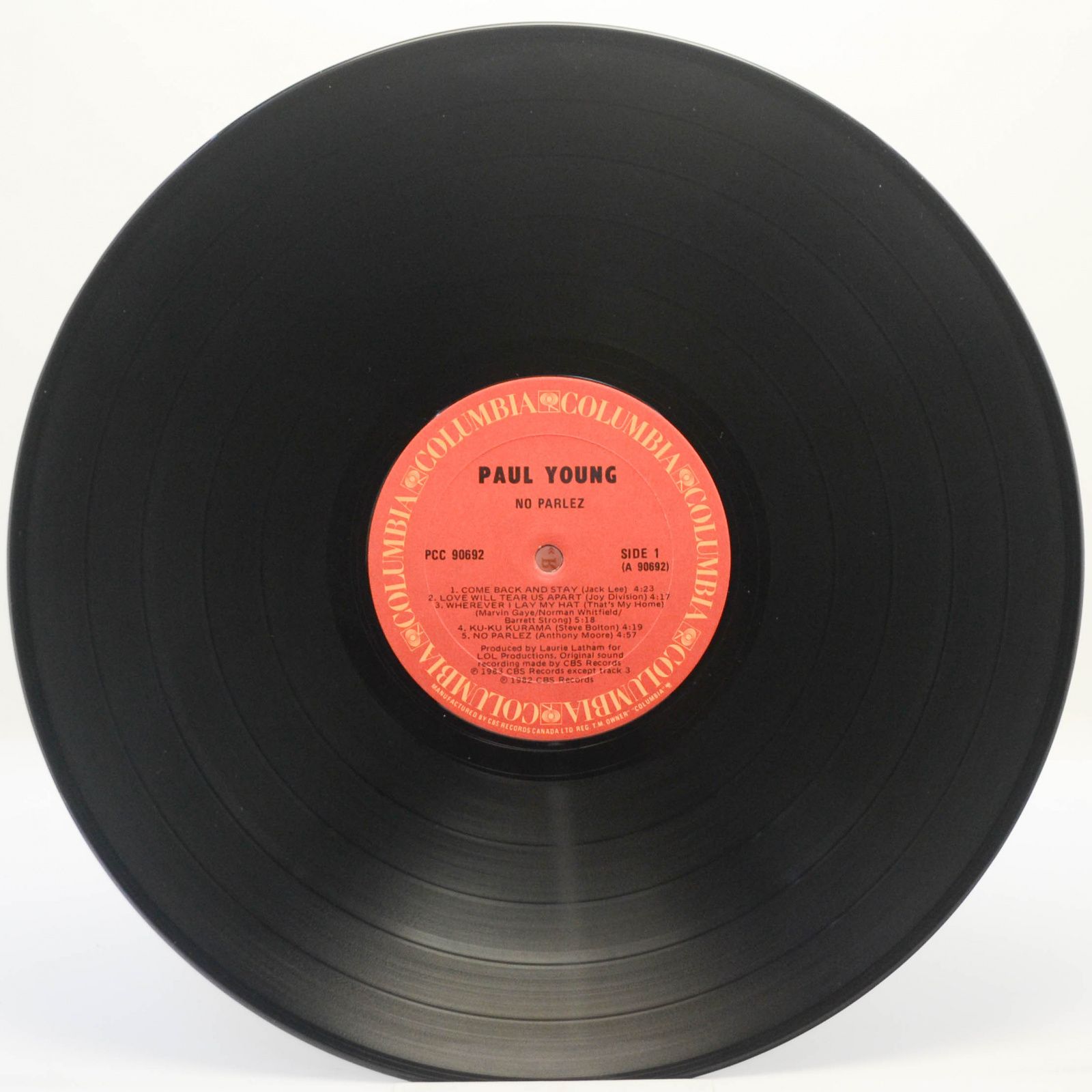 Paul Young — No Parlez, 1983