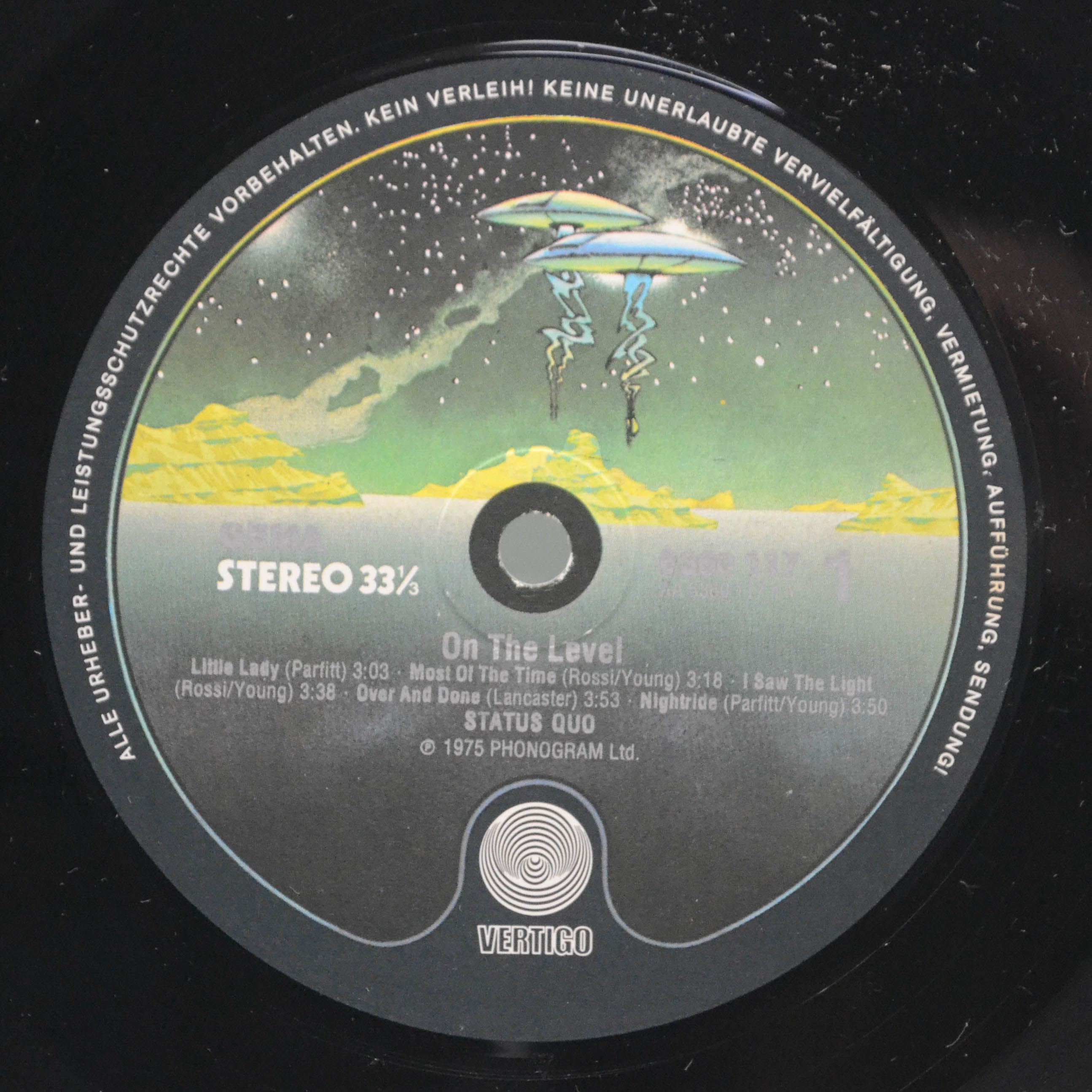 Status Quo — On The Level, 1975