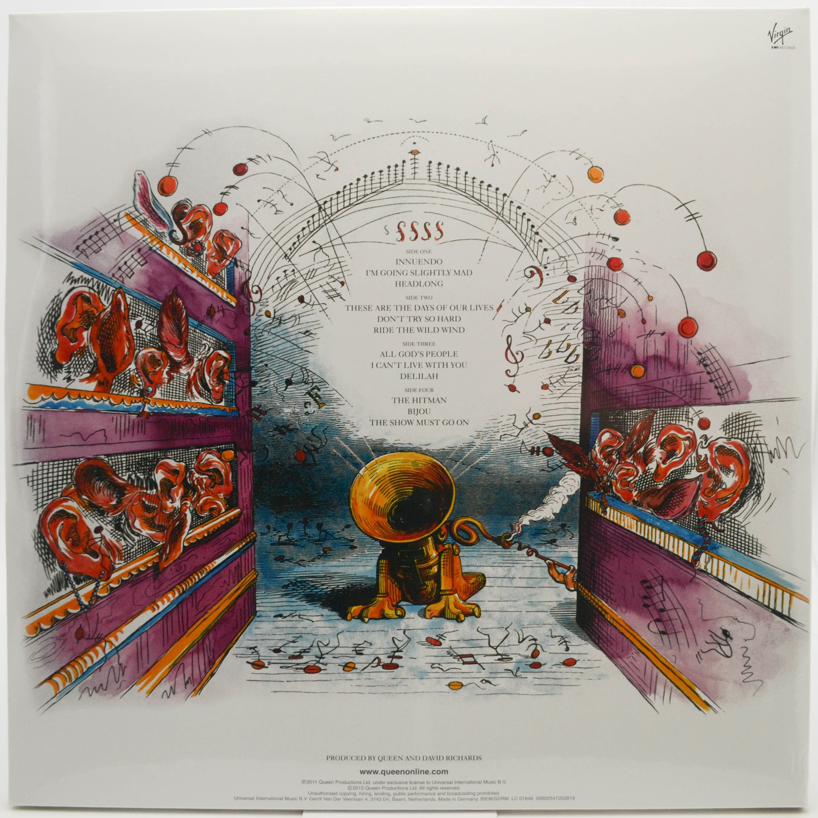 Queen — Innuendo (2LP), 1990