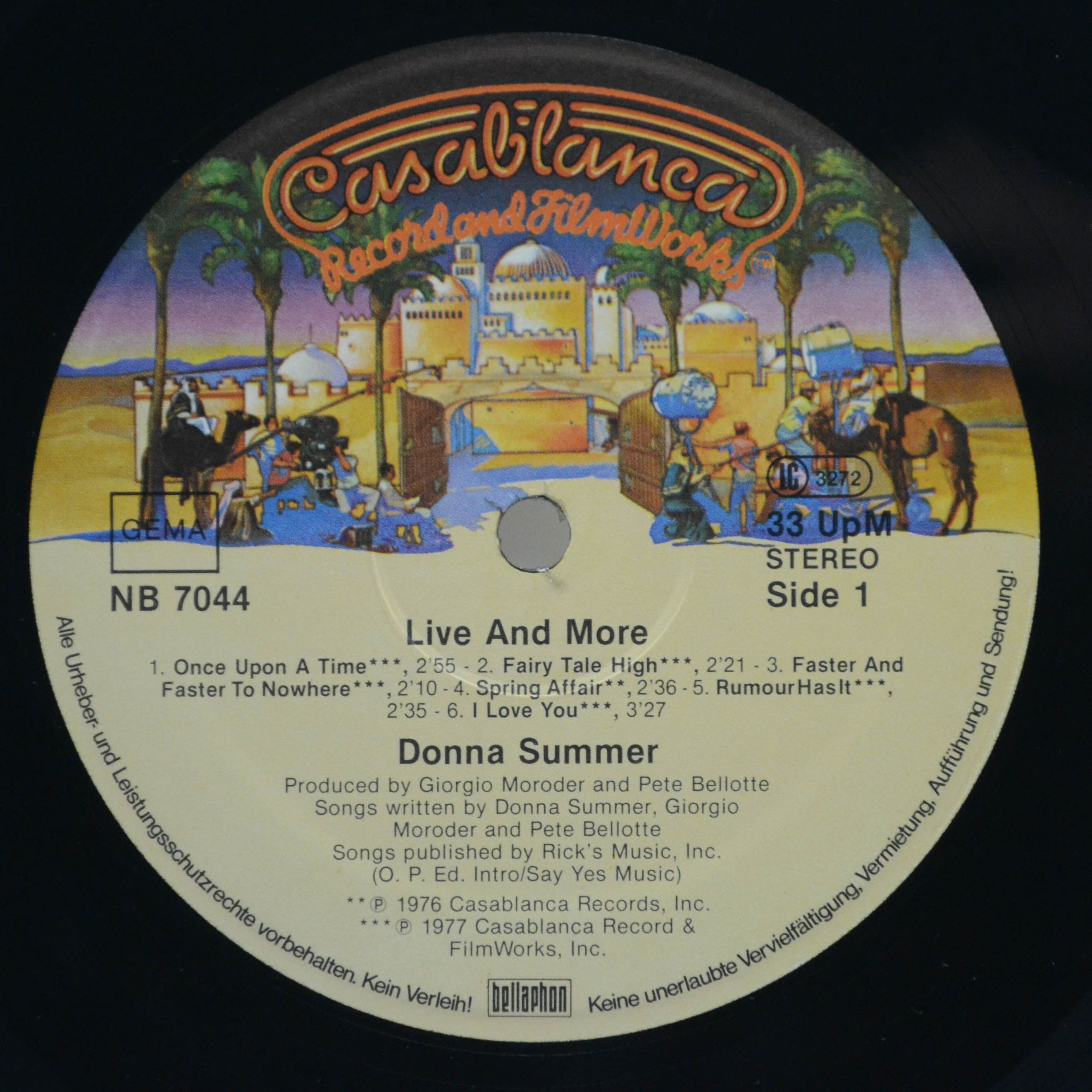 Donna Summer — Live And More (2LP), 1978