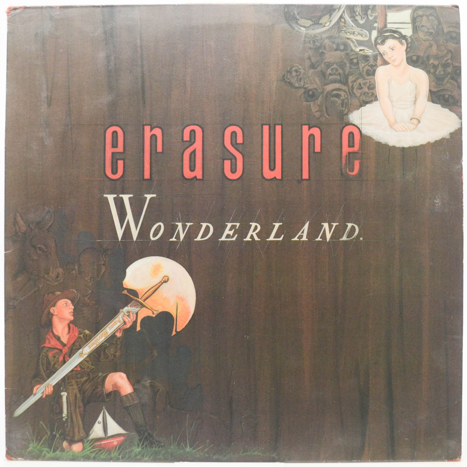 Erasure — Wonderland (1-st, UK), 1986