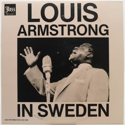 Виниловая пластинка Louis Armstrong In Sweden, 1986
