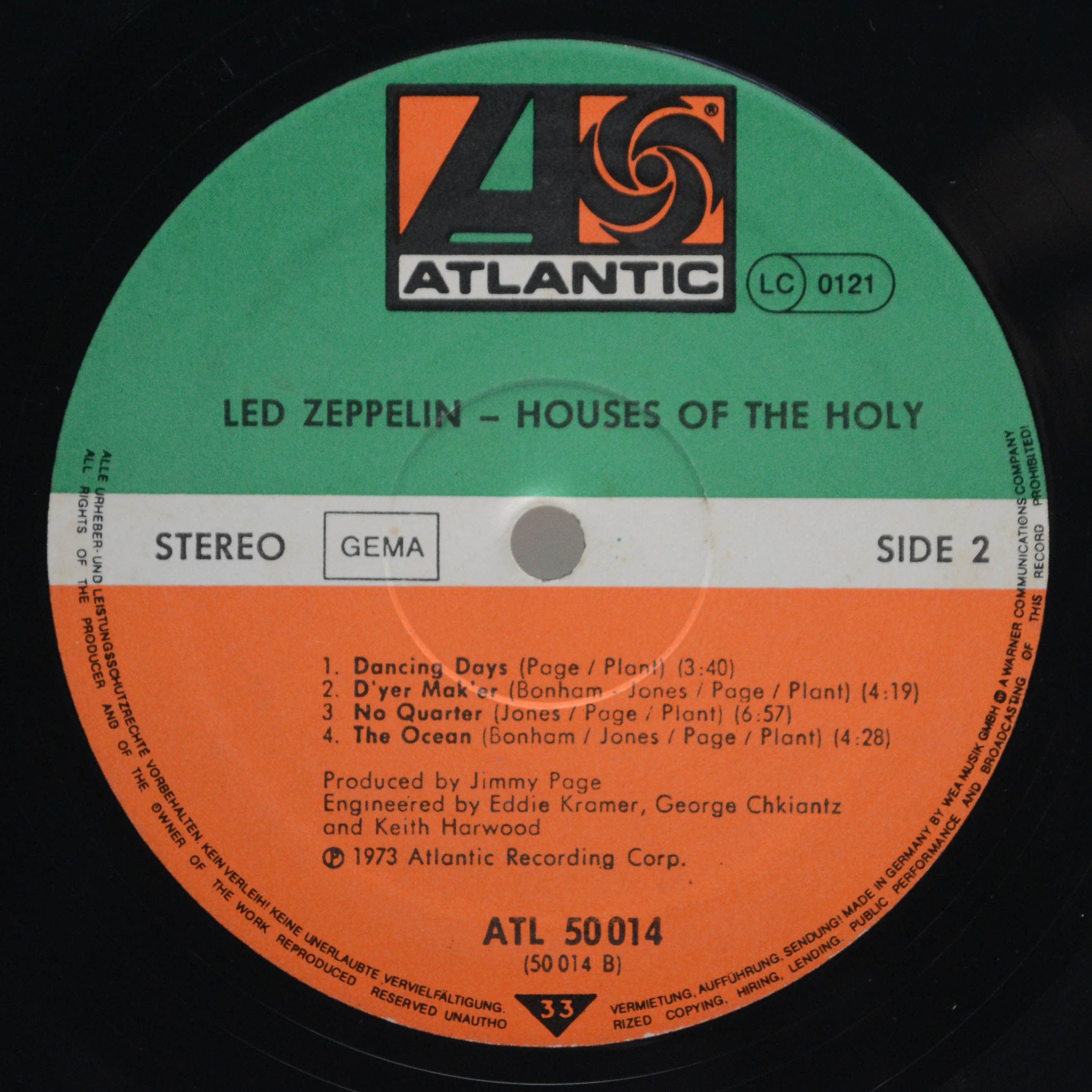 Led Zeppelin — Houses Of The Holy, 1973