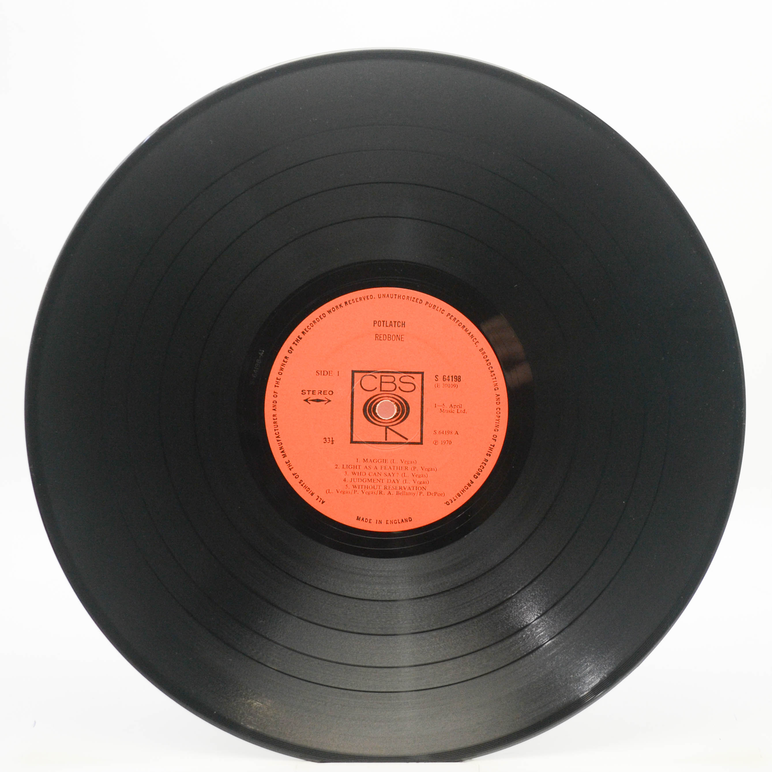 Redbone — Potlatch (UK), 1970