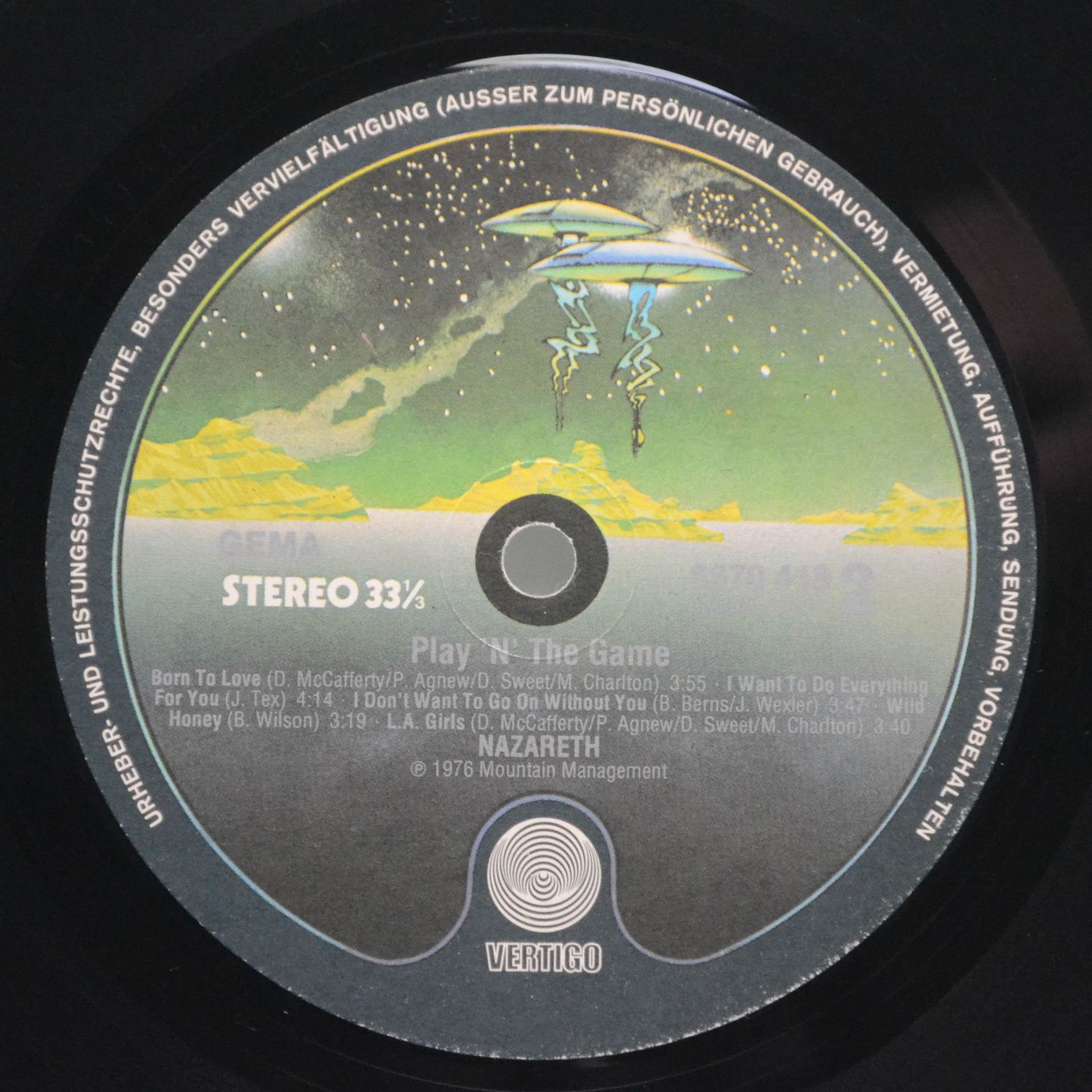 Nazareth — Play 'N' The Game, 1976