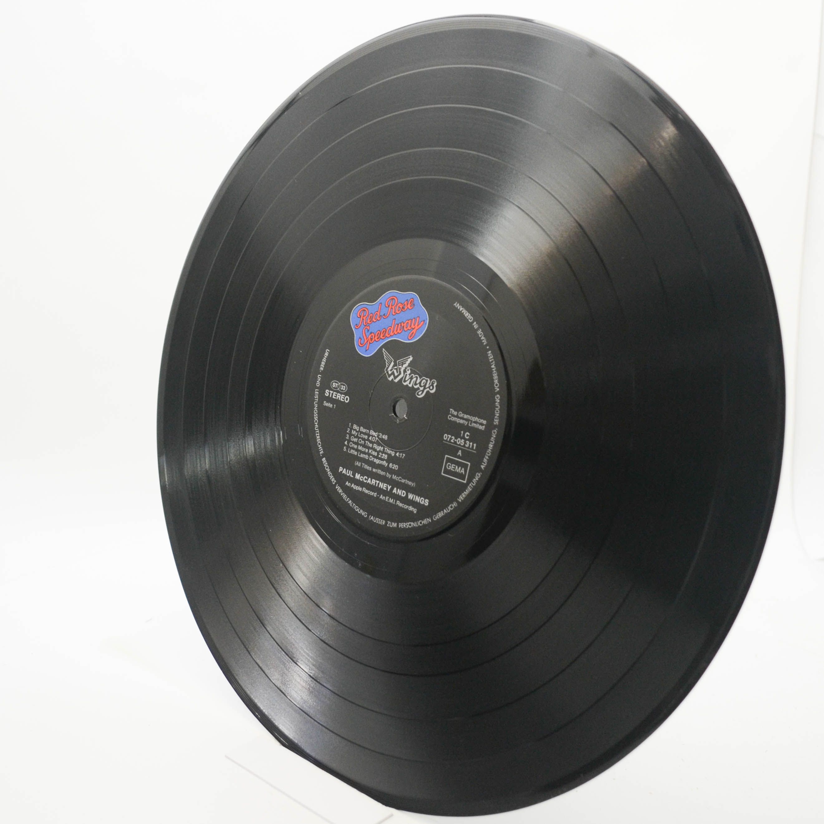 Wings — Red Rose Speedway (booklet), 1973