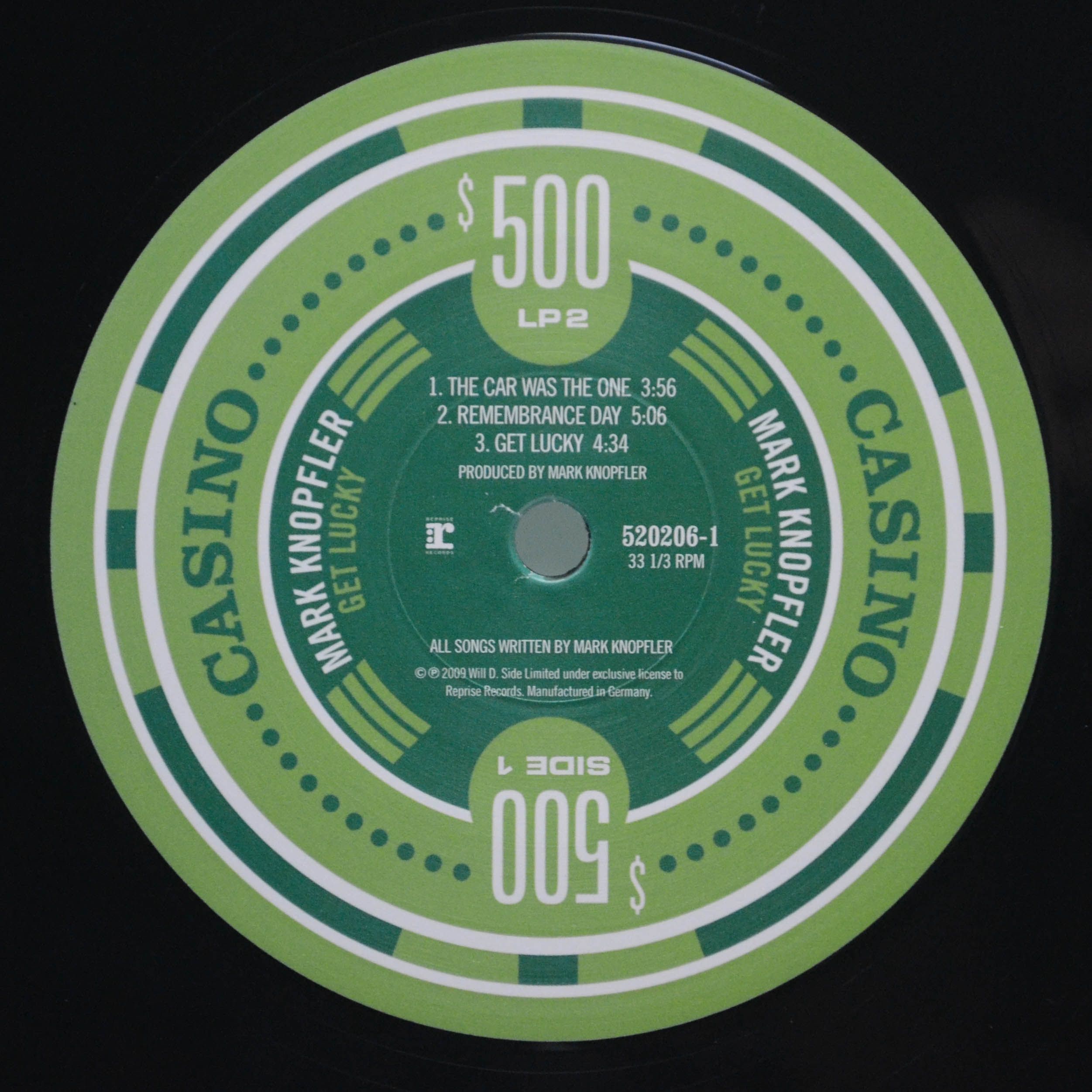 Mark Knopfler — Get Lucky (2LP, USA), 2009