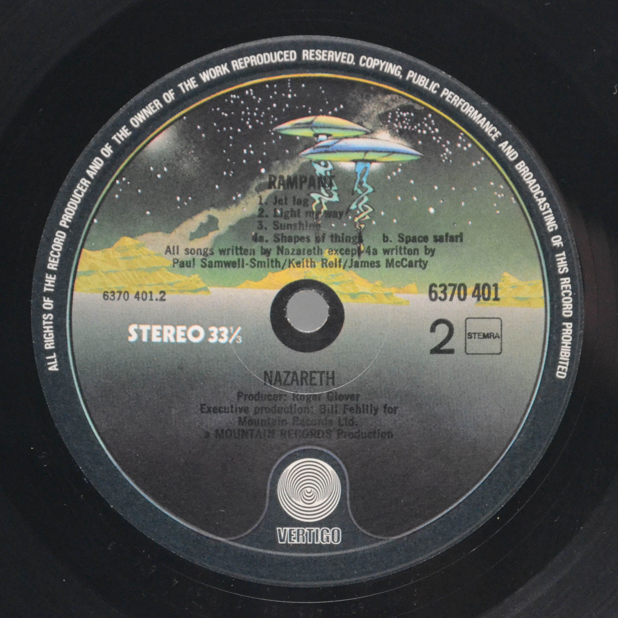 Nazareth — Rampant, 1974