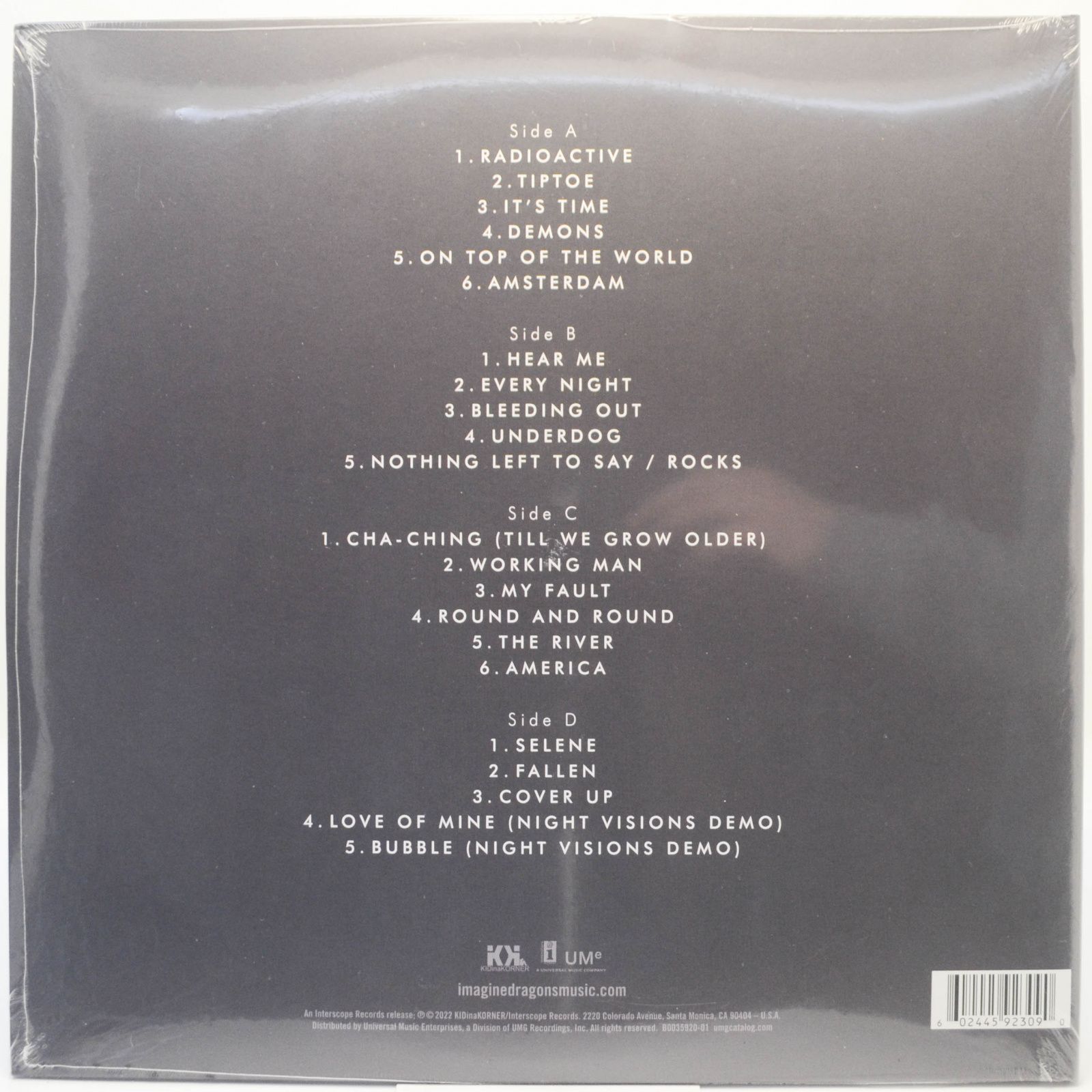 Imagine Dragons — Night Visions (Expanded Edition) (2LP), 2012