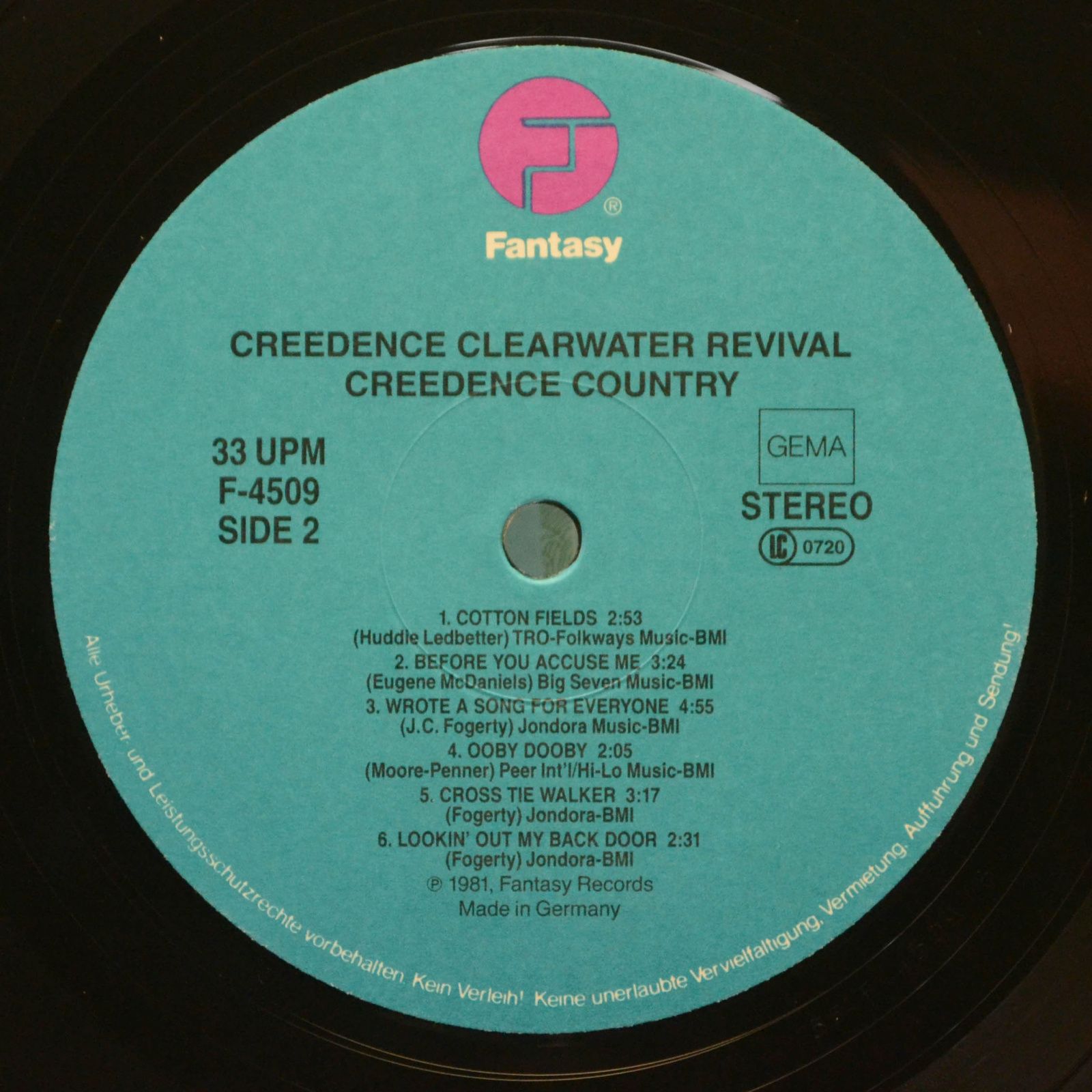 Creedence Clearwater Revival — Creedence Country, 1981
