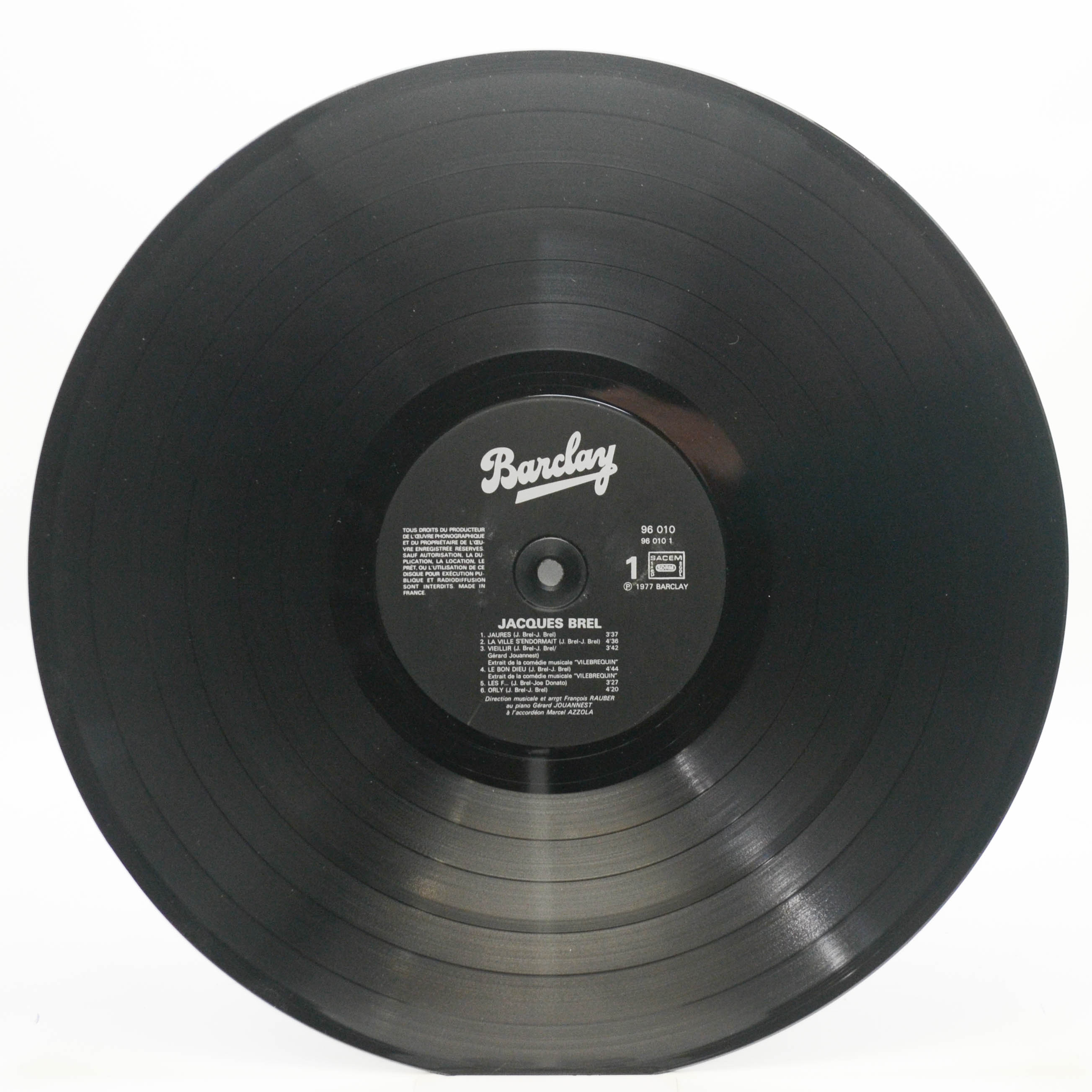 Jacques Brel — Brel (1-st, France), 1977