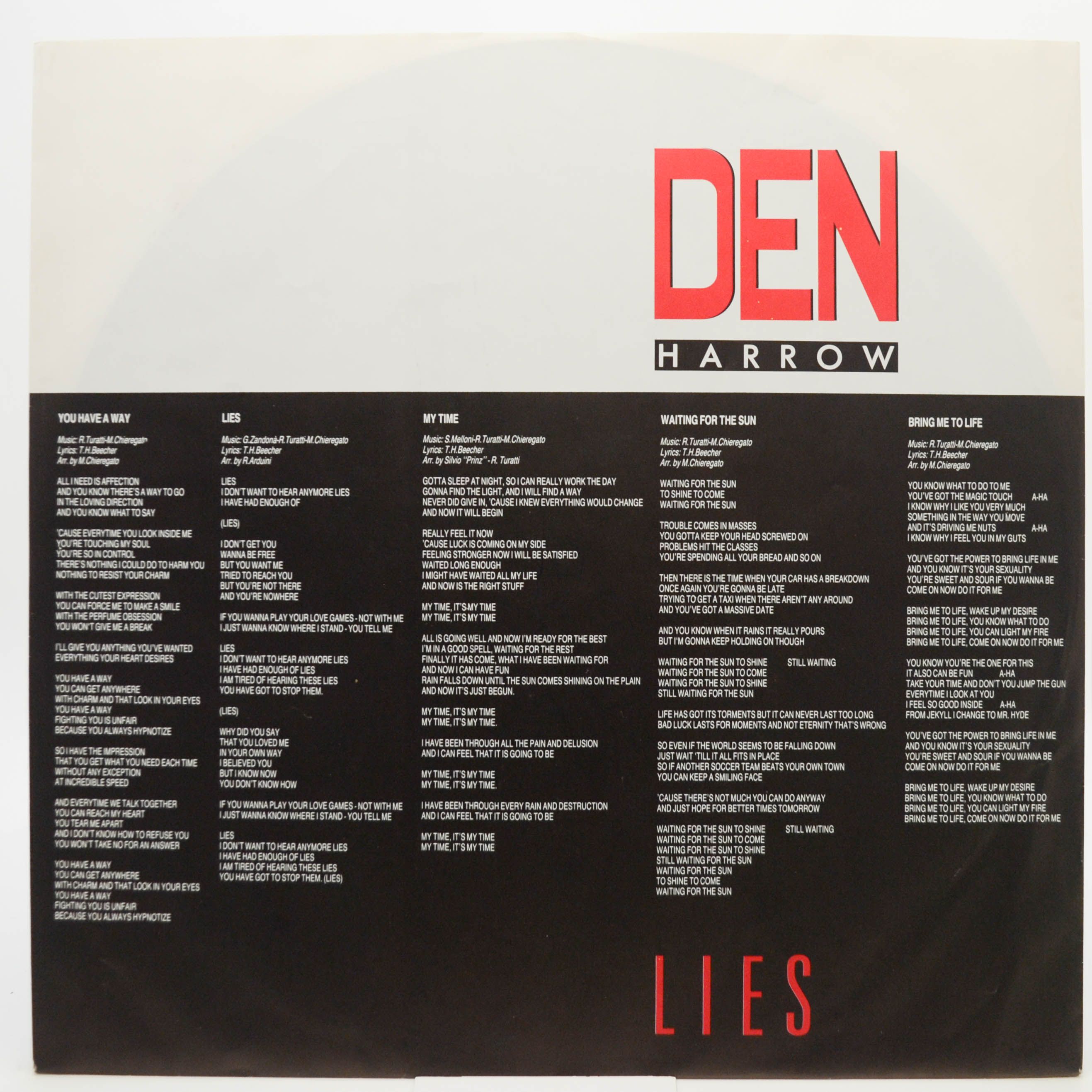 Den Harrow — Lies, 1988