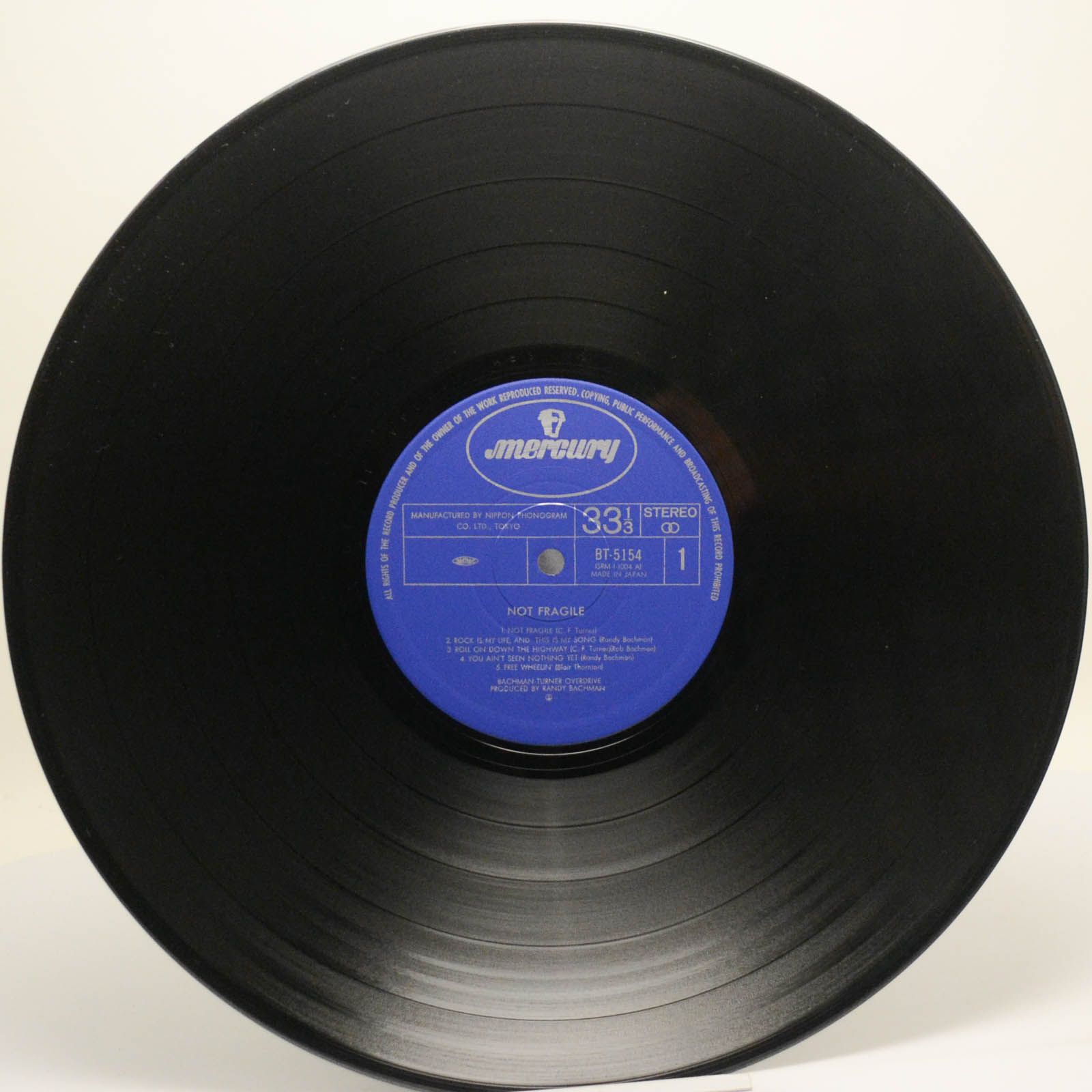 Bachman-Turner Overdrive — Not Fragile, 1974