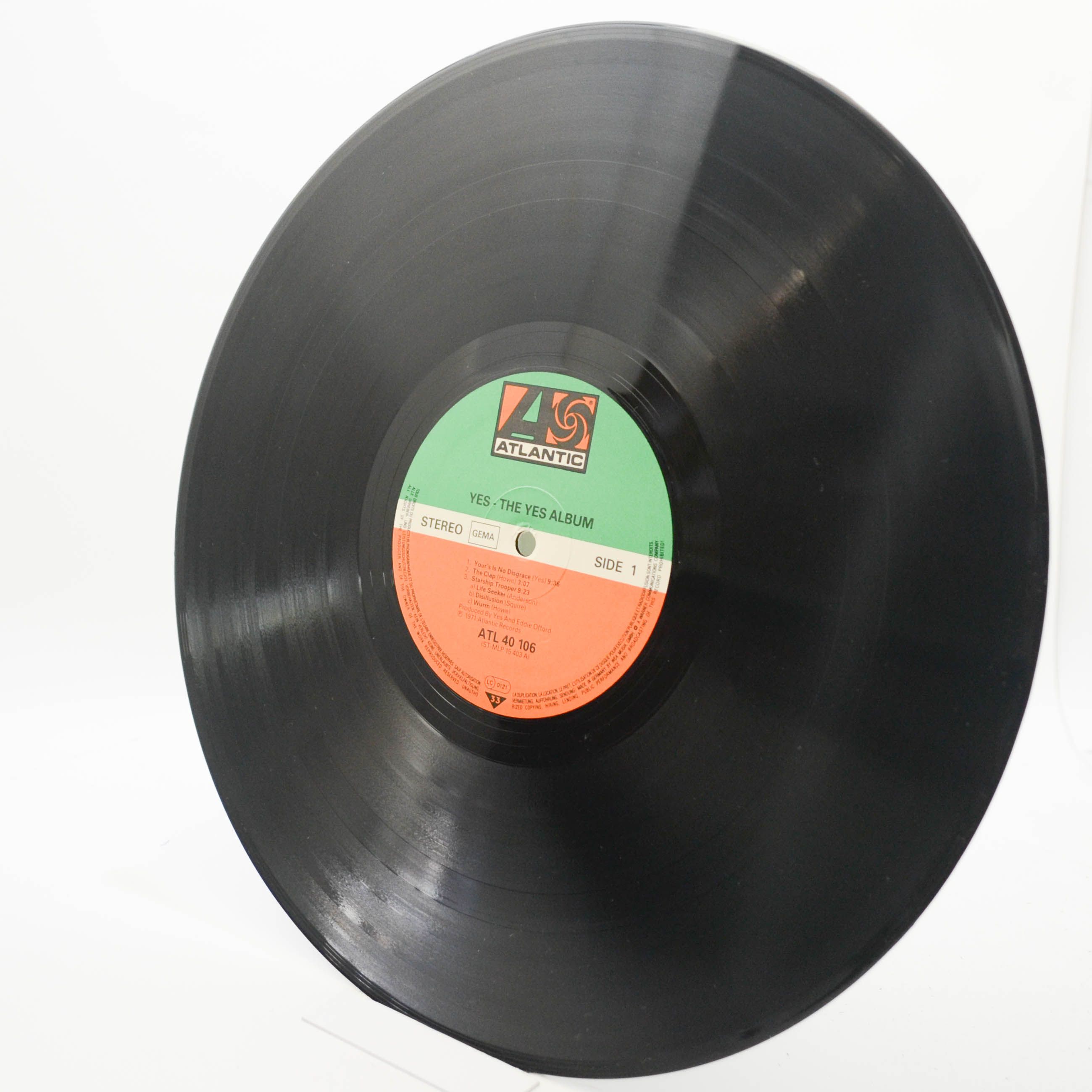 Yes — The Yes Album, 1971