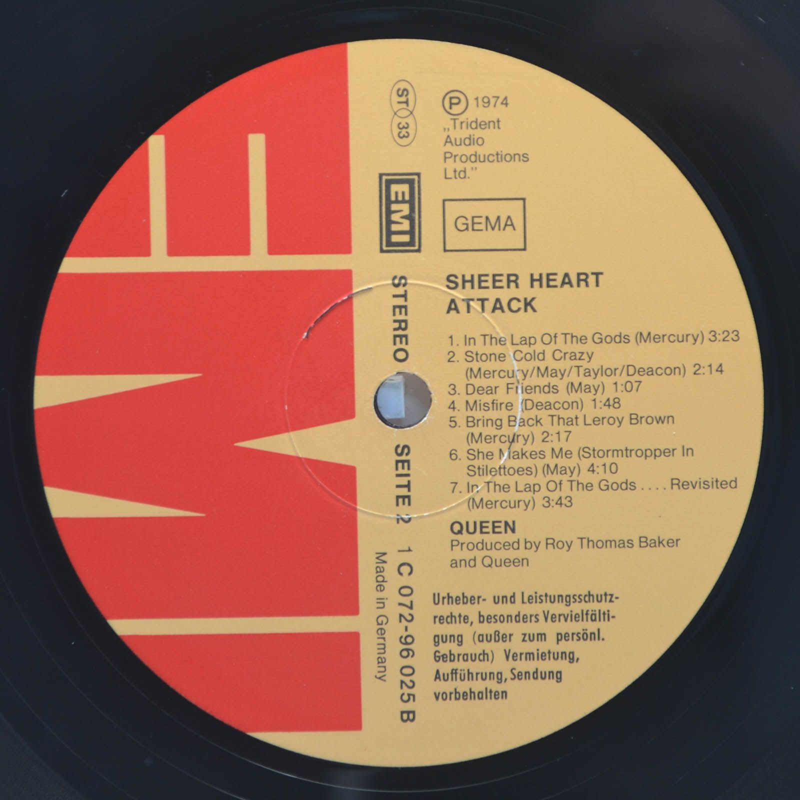 Queen — Sheer Heart Attack, 1974