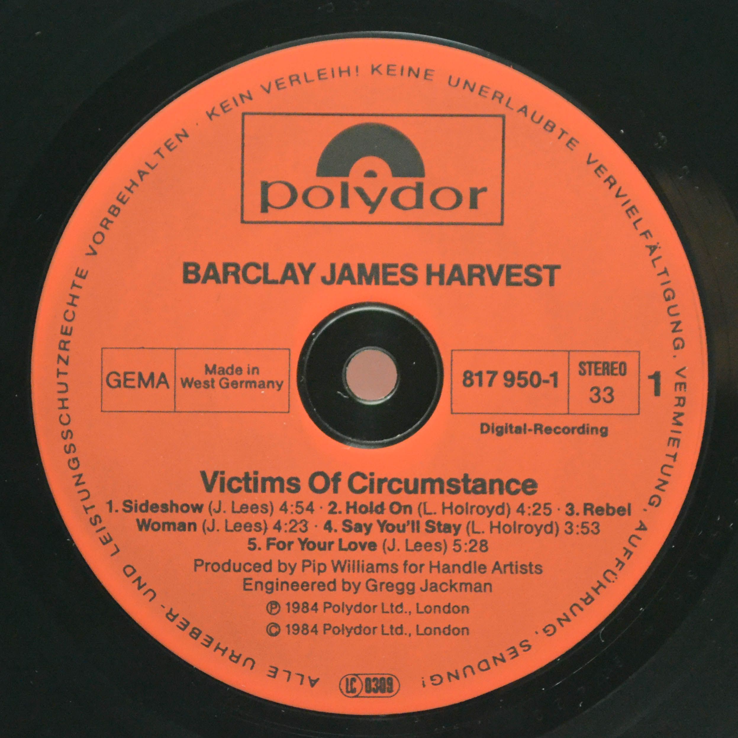 Barclay James Harvest — Victims Of Circumstance, 1984