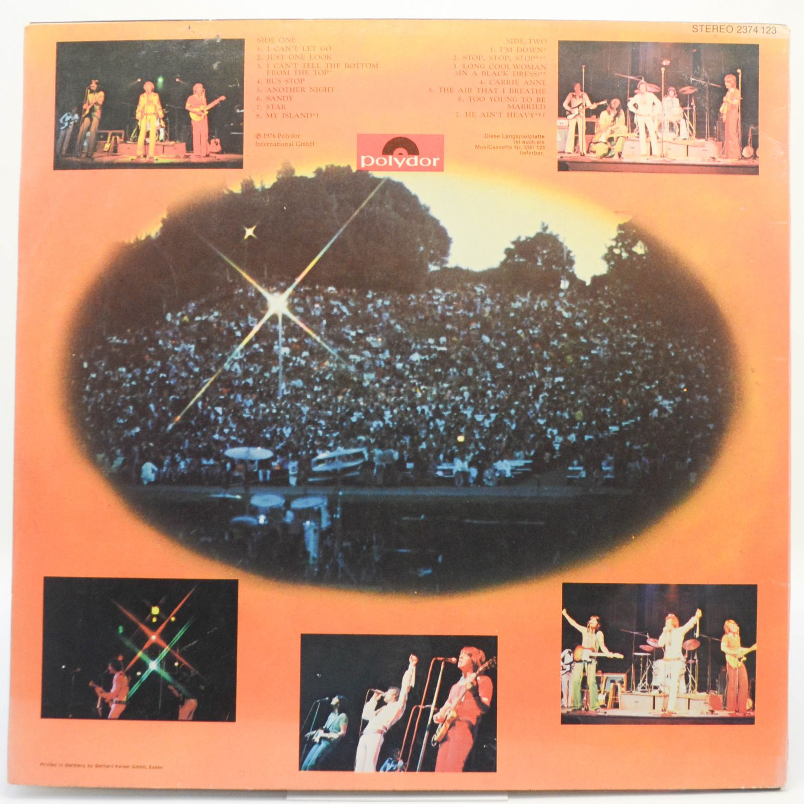 Hollies — Hollies Live, 1976