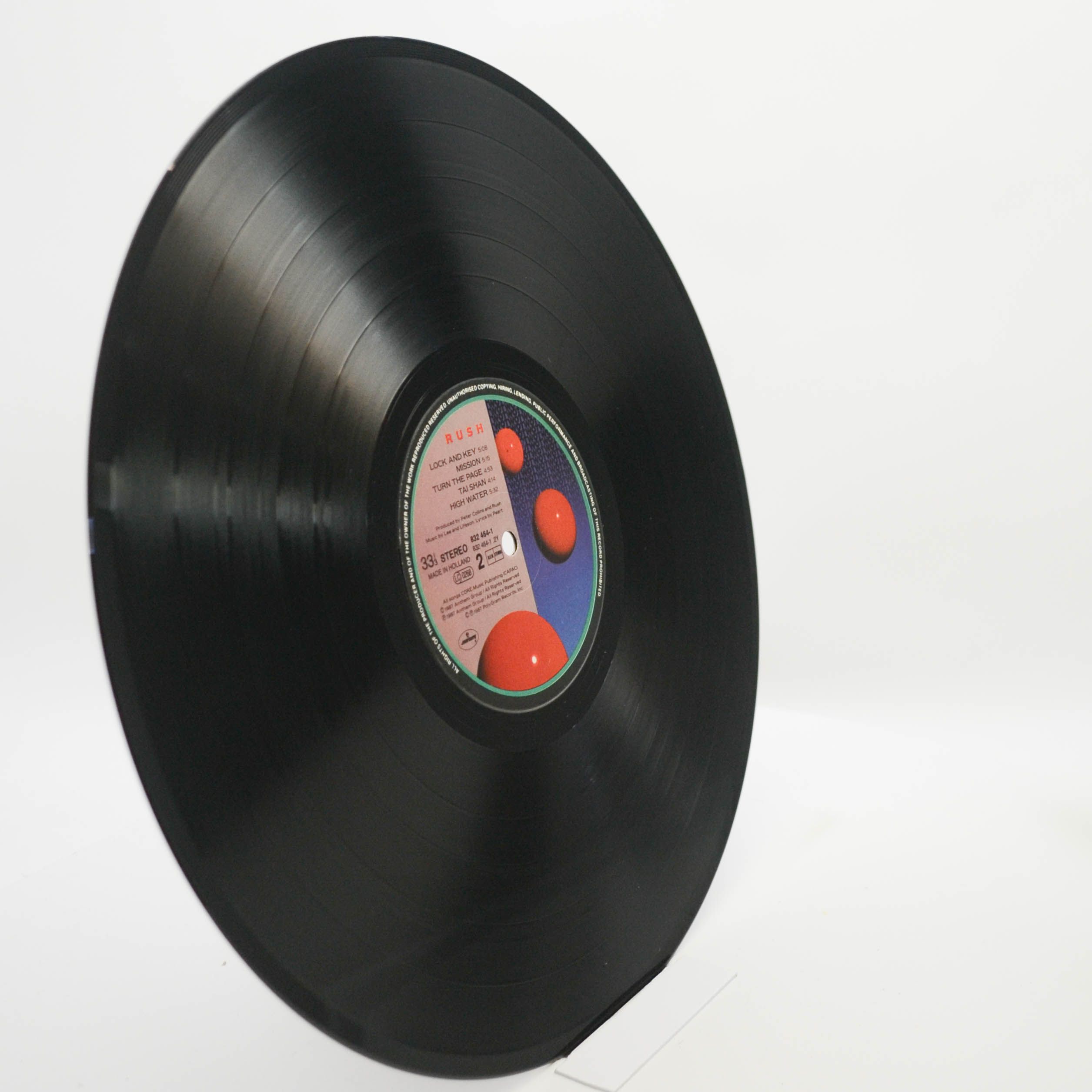 Rush — Hold Your Fire, 1987