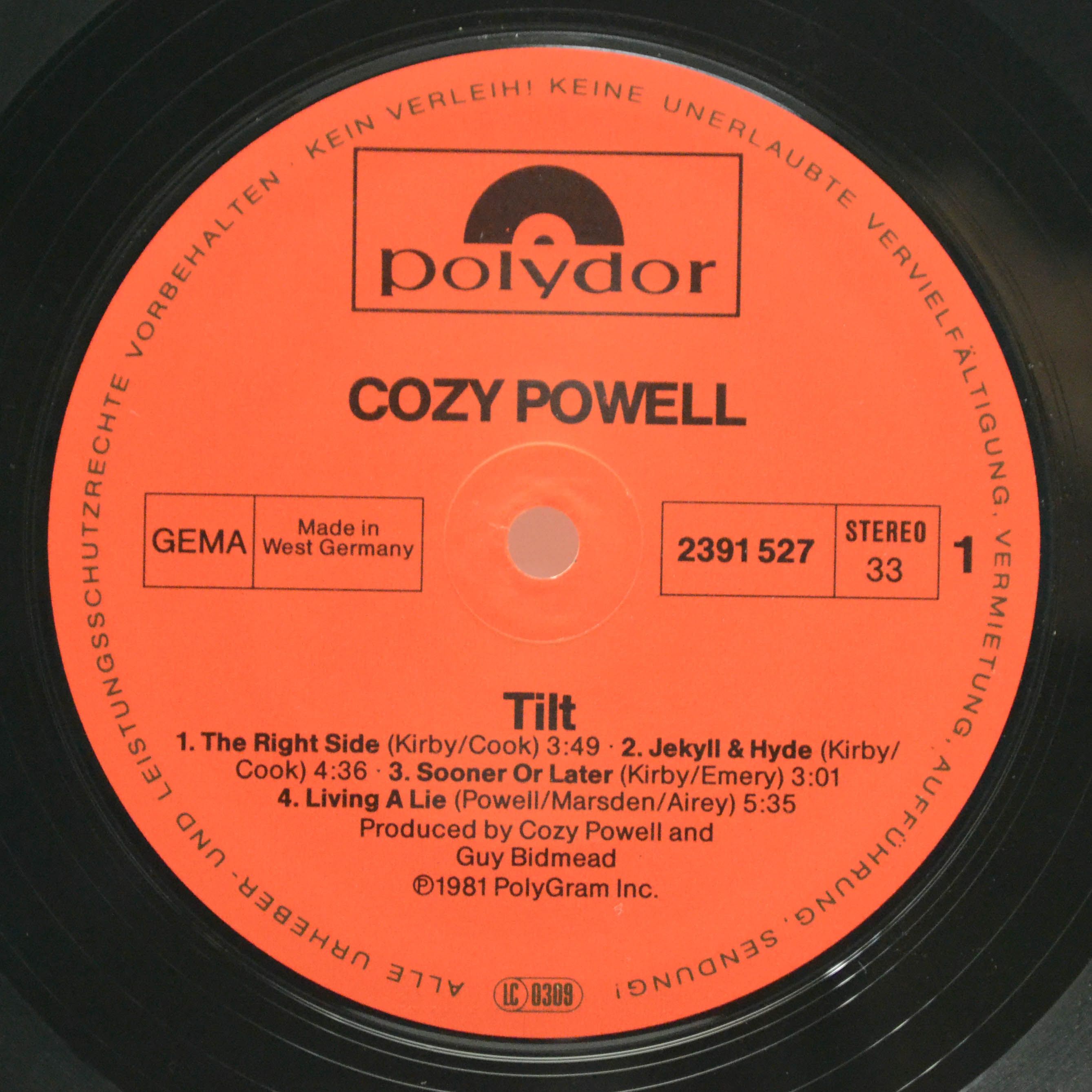Cozy Powell — Tilt, 1981